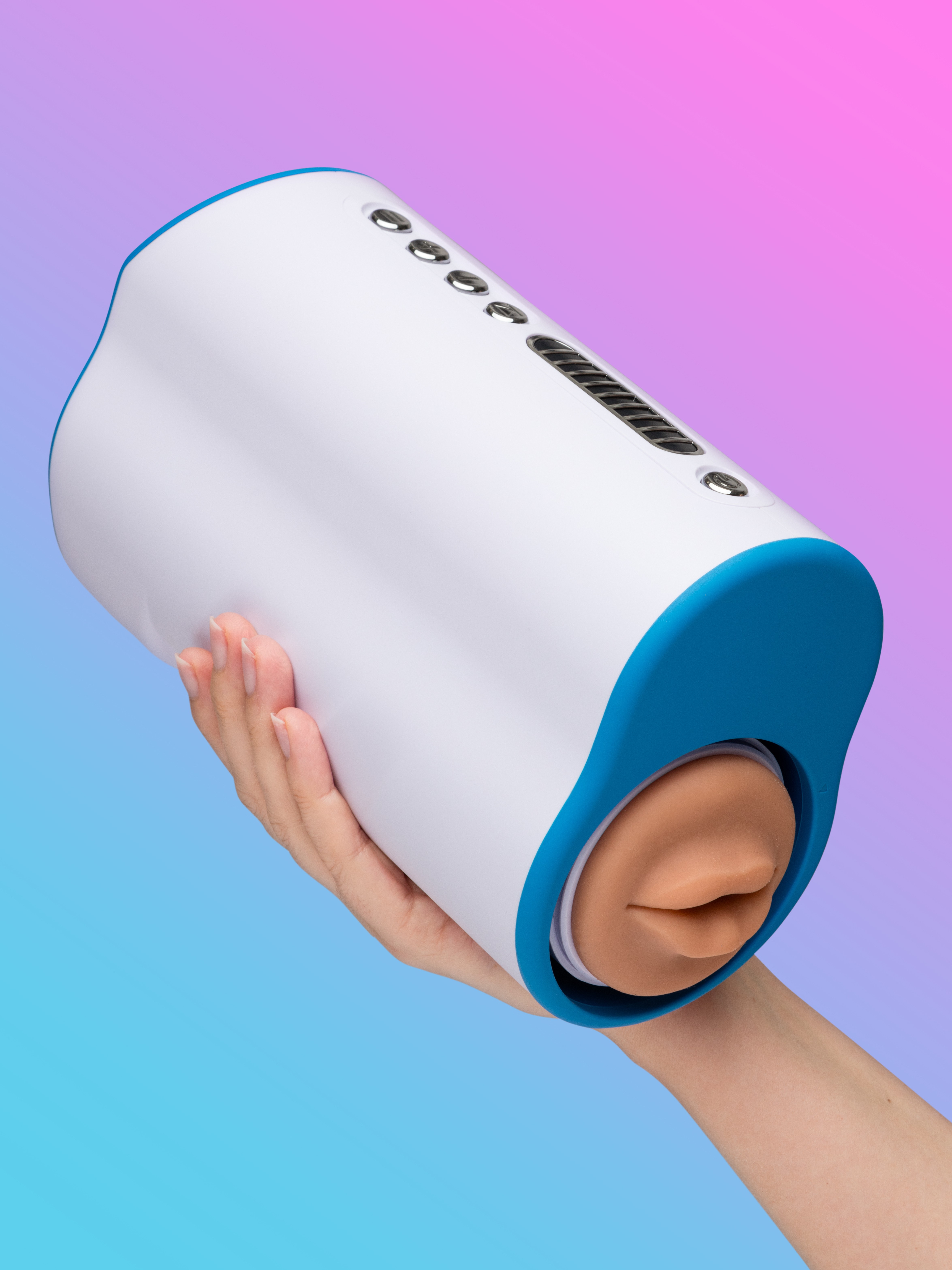Autoblow AI Ultra Blowjob Machine With Video Sync, White, hi-res