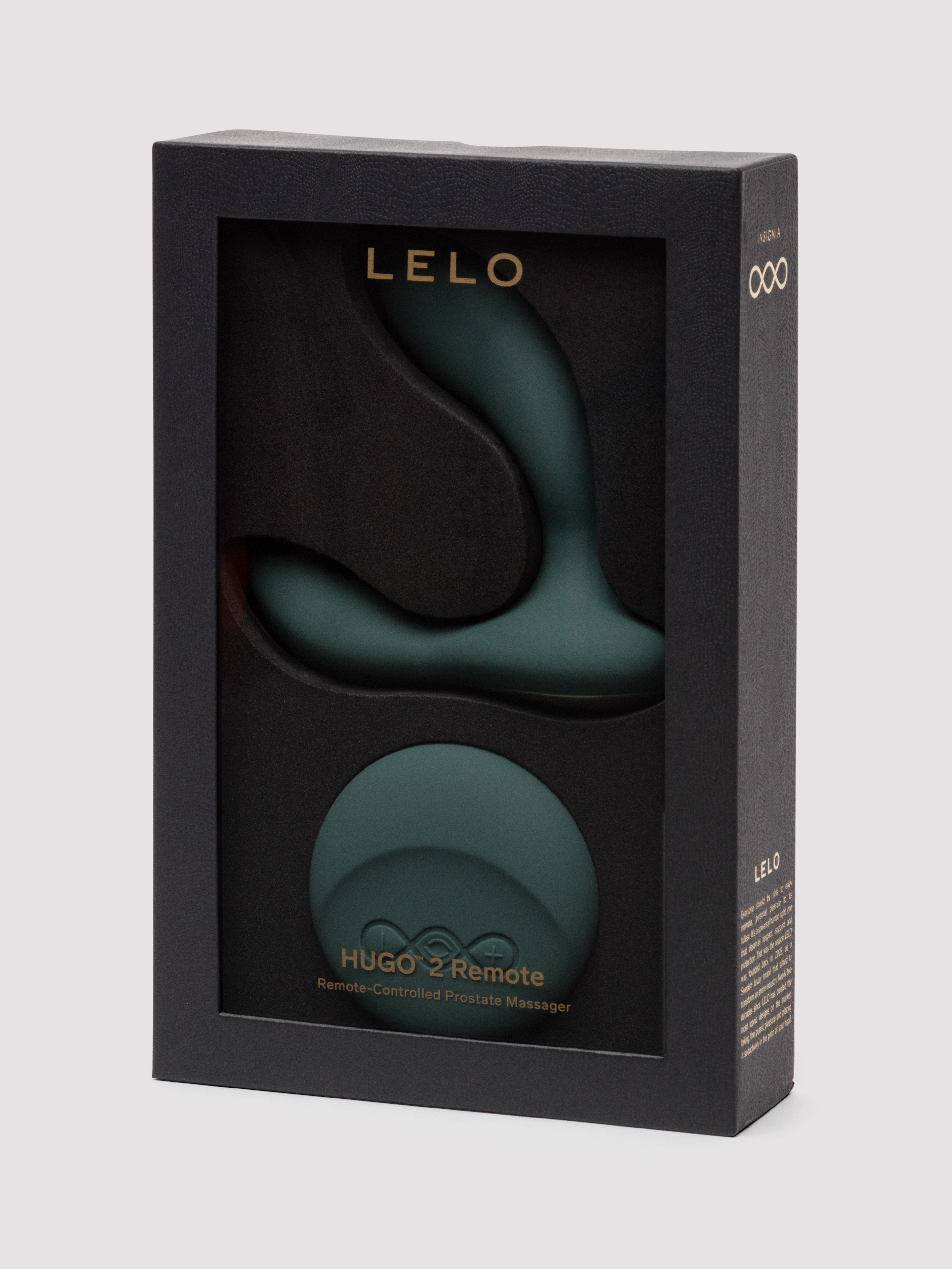 Lelo Hugo 2 Remote Control Rechargeable Prostate Massager, Green, hi-res