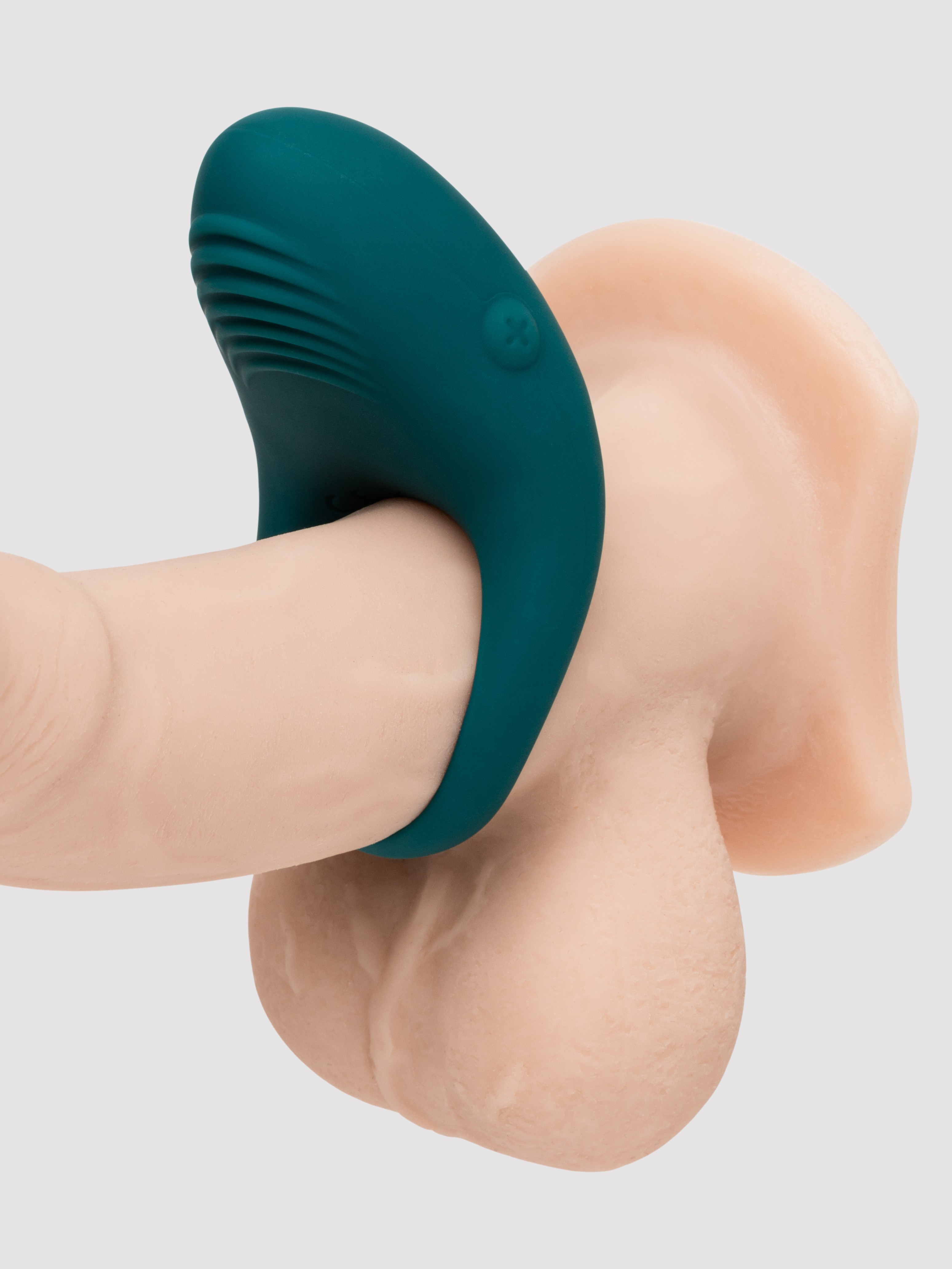 Lovehoney Champion Lover Remote Control Rechargeable Cock Ring, Green, hi-res