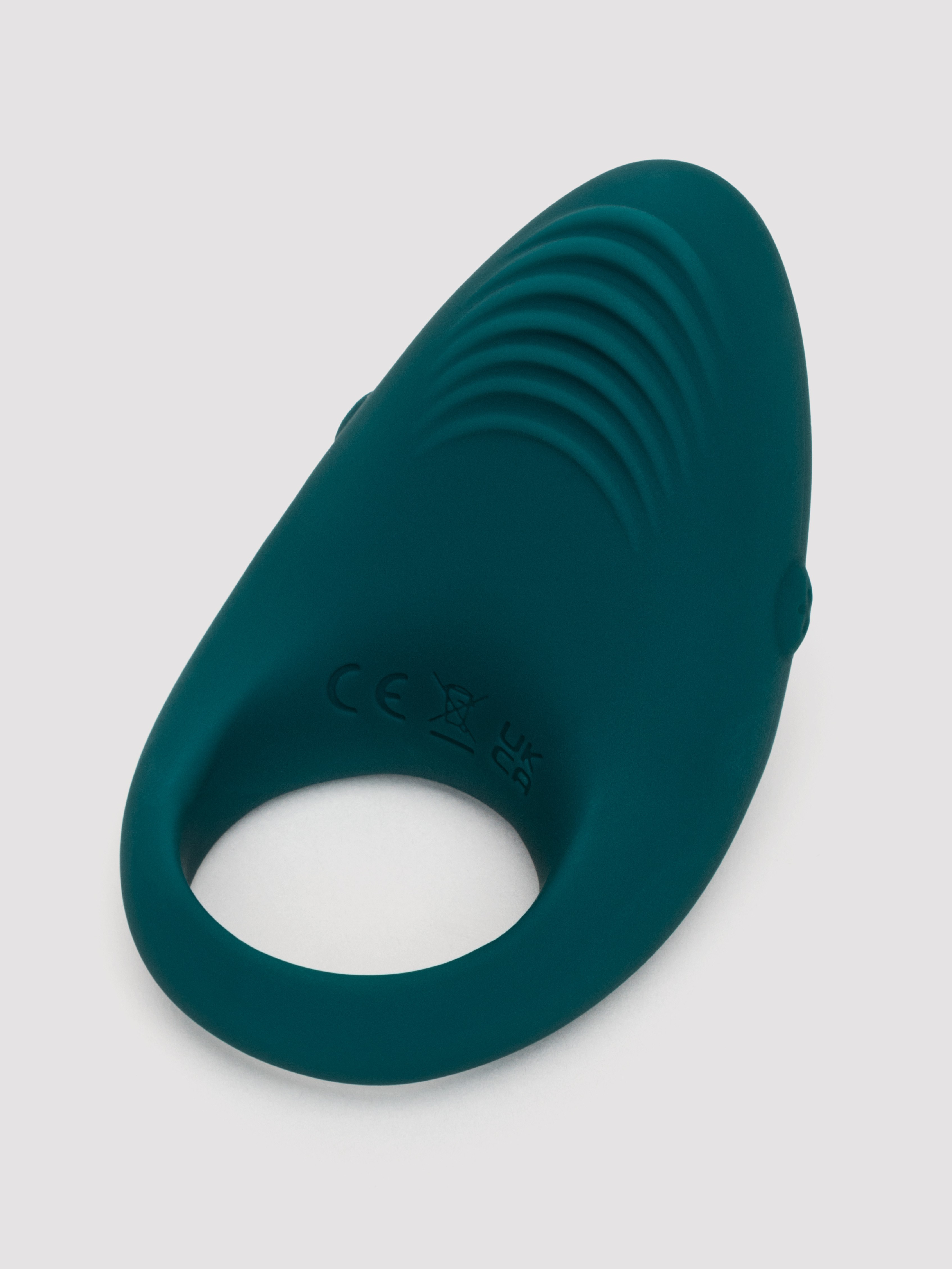 Lovehoney Champion Lover Remote Control Rechargeable Cock Ring, Green, hi-res