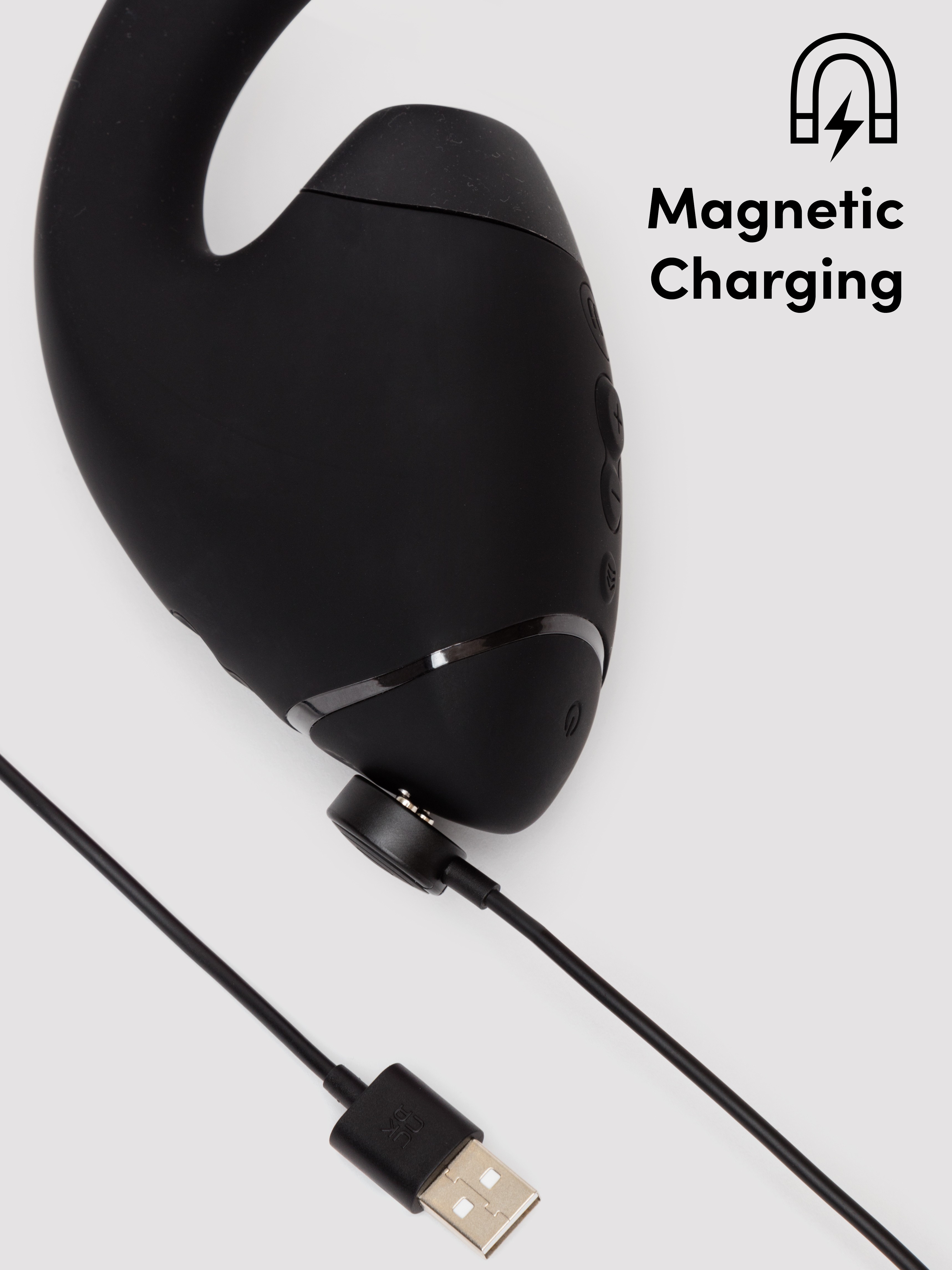 Womanizer Next Duo 3D Black G-Spot and Clitoral Suction Stimulator, Black, hi-res