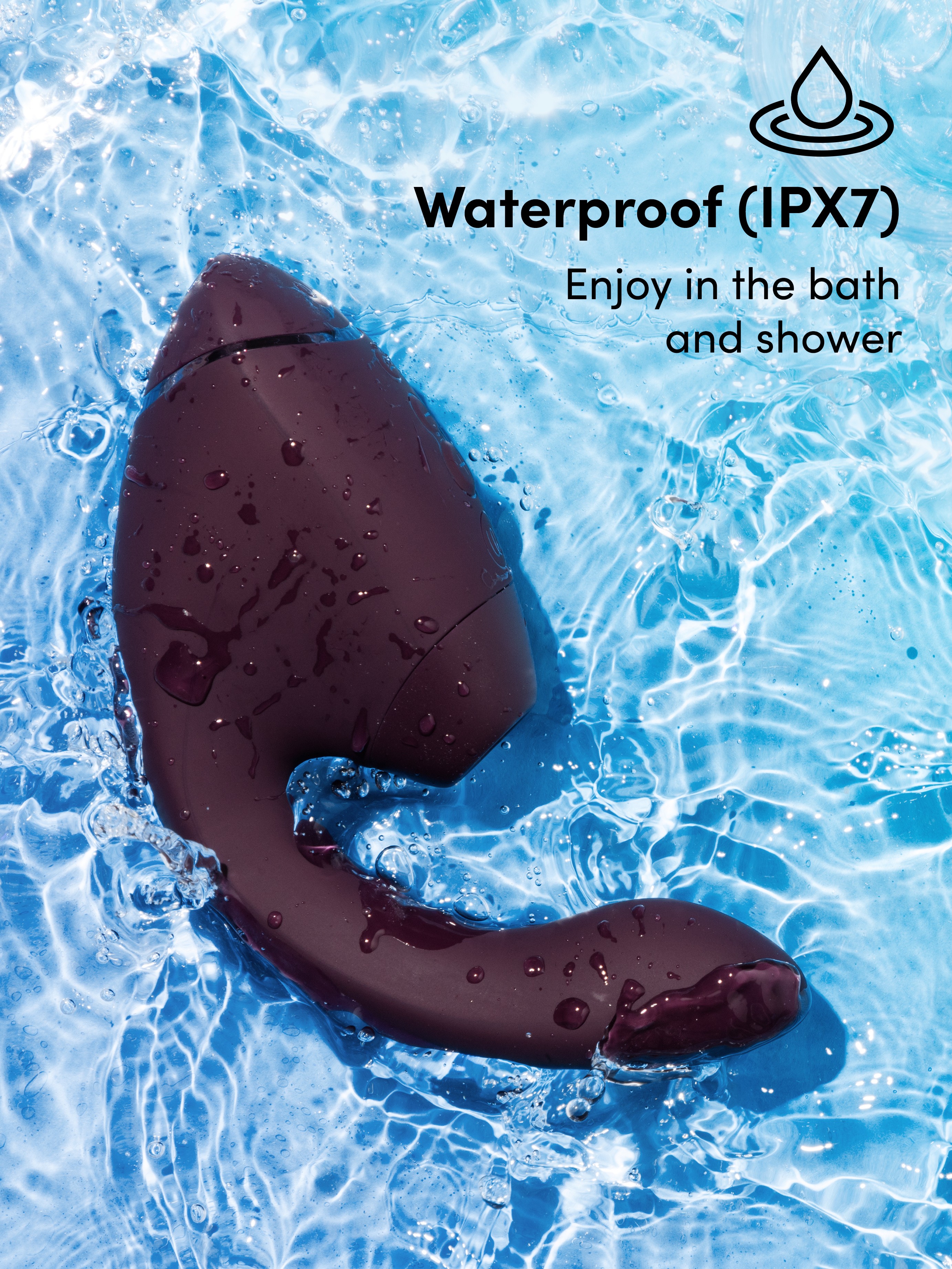 Womanizer Next Duo 3D Purple G-Spot and Clitoral Suction Stimulator, Purple, hi-res