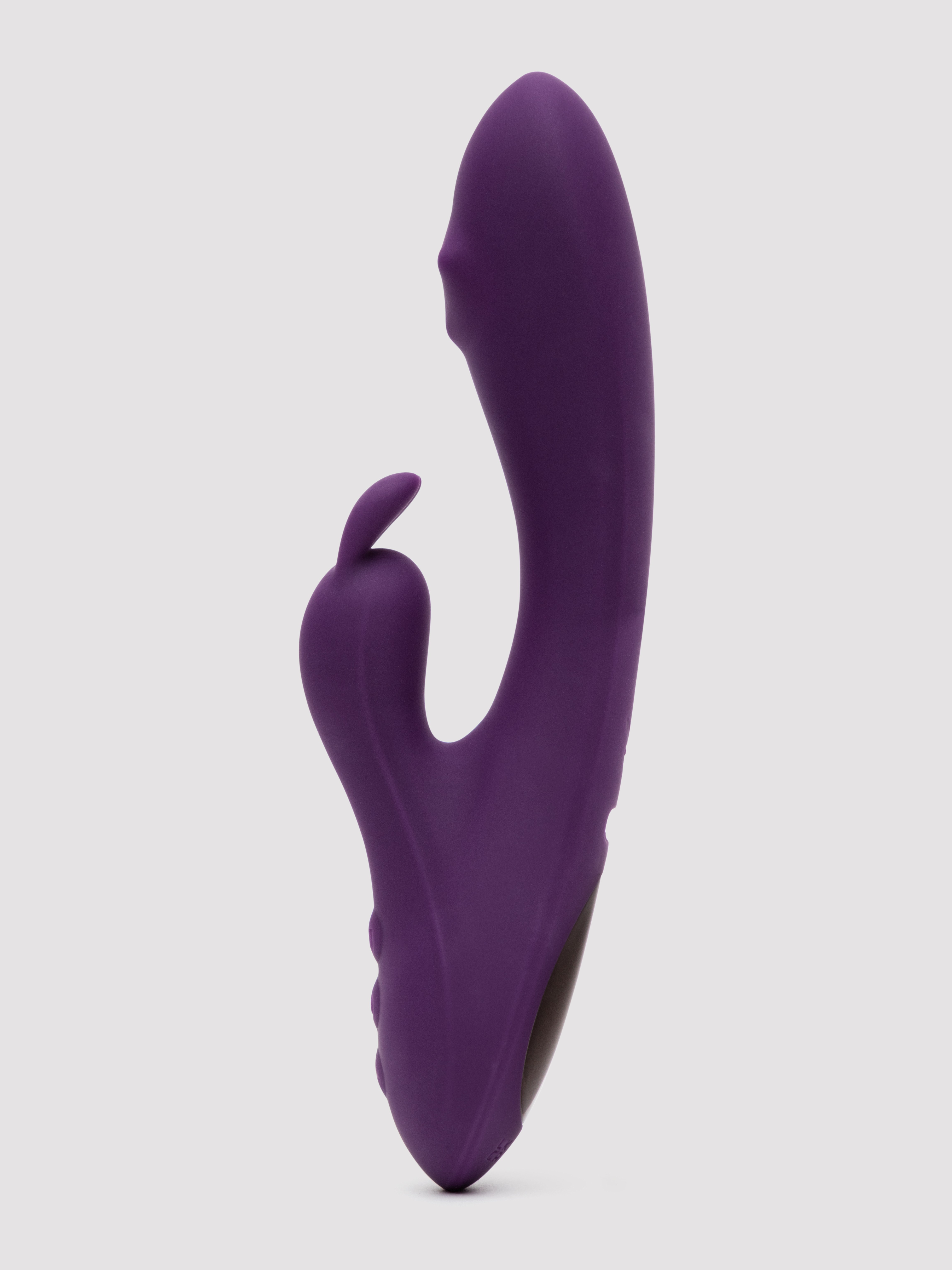 Playboy On Repeat Rotating Beads Rechargeable Rabbit Vibrator, Purple, hi-res