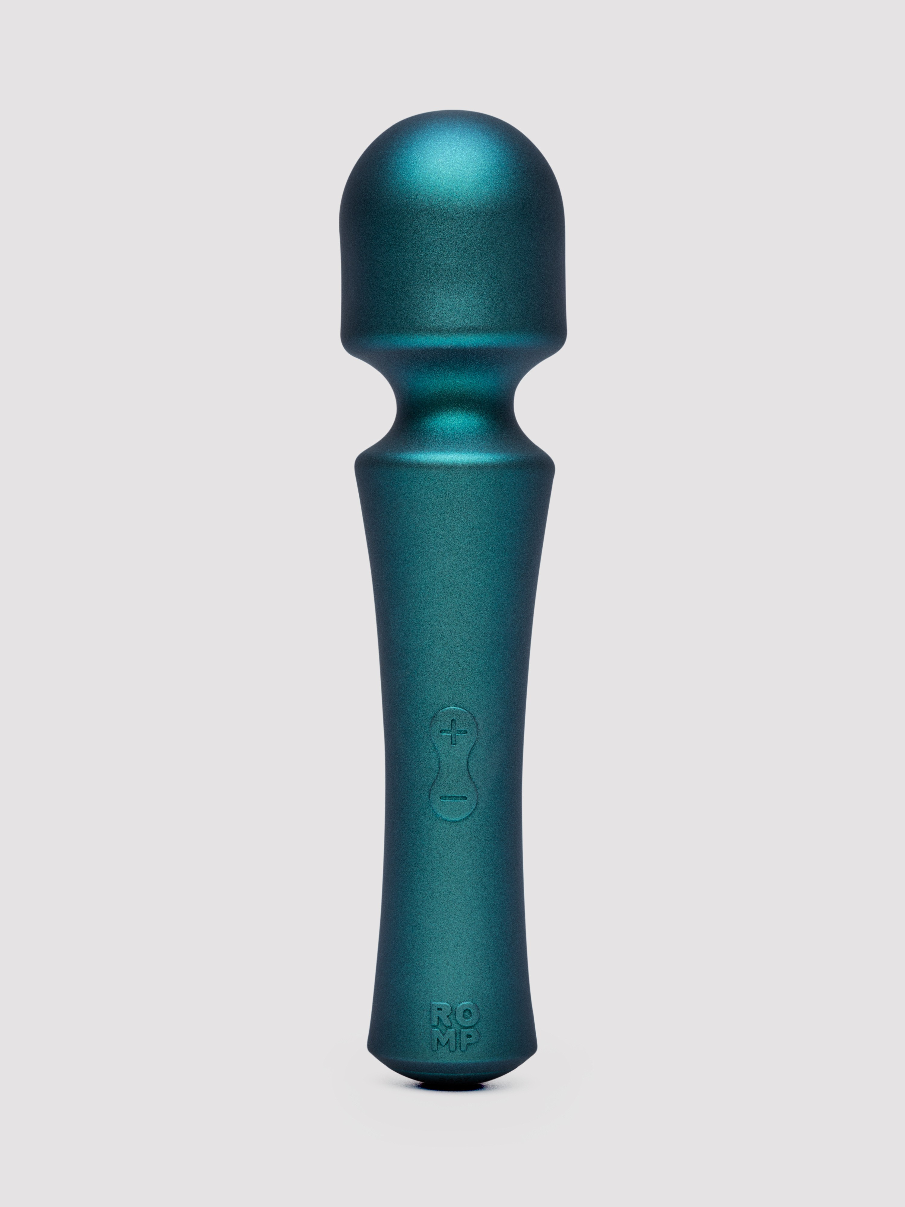 Image of ROMP Presto Rechargeable Silicone Mini Wand Massager - Blue