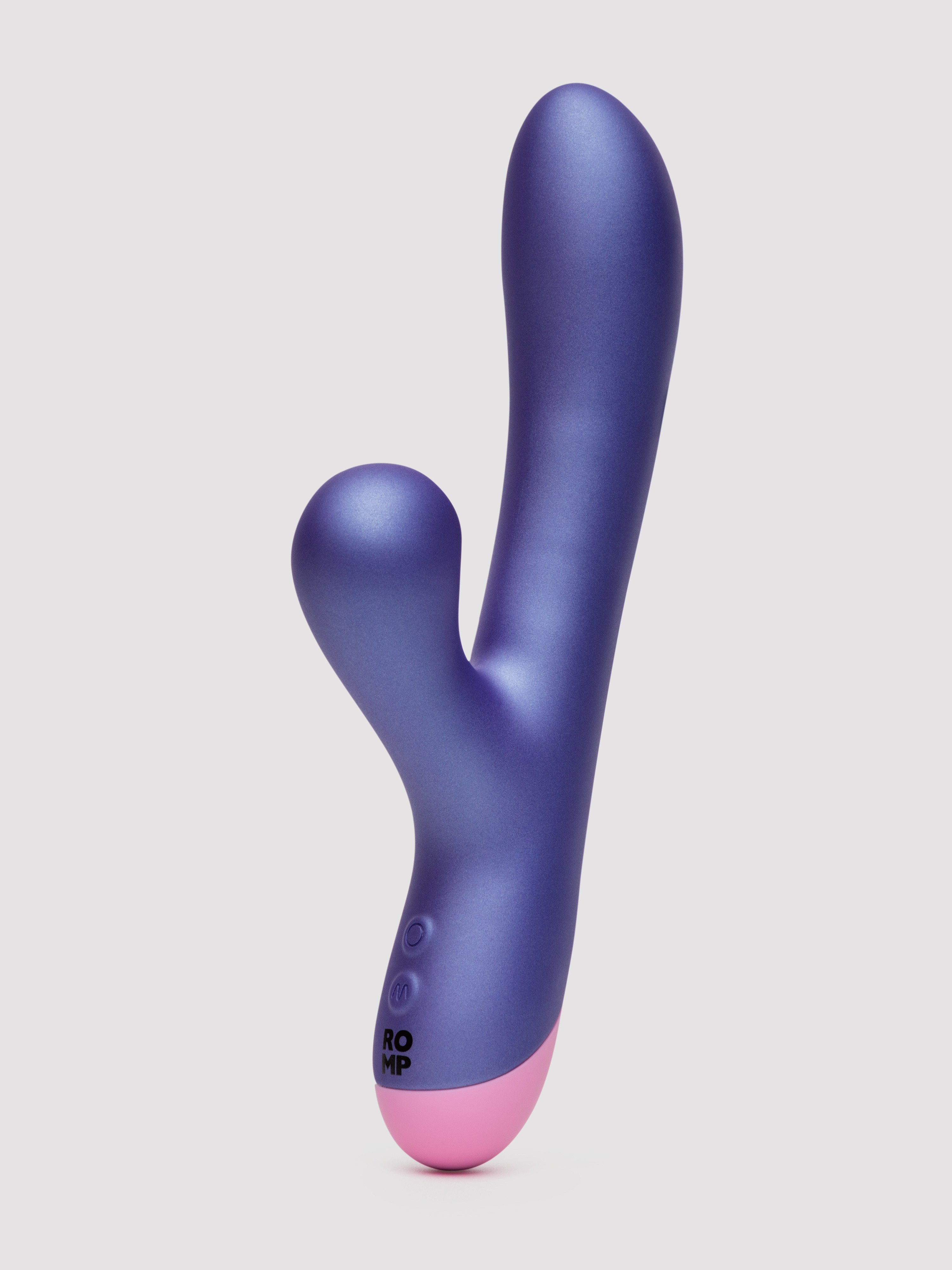 Image of ROMP Pulse Rechargeable Rabbit Vibrator with Clitoral Suction - Pink