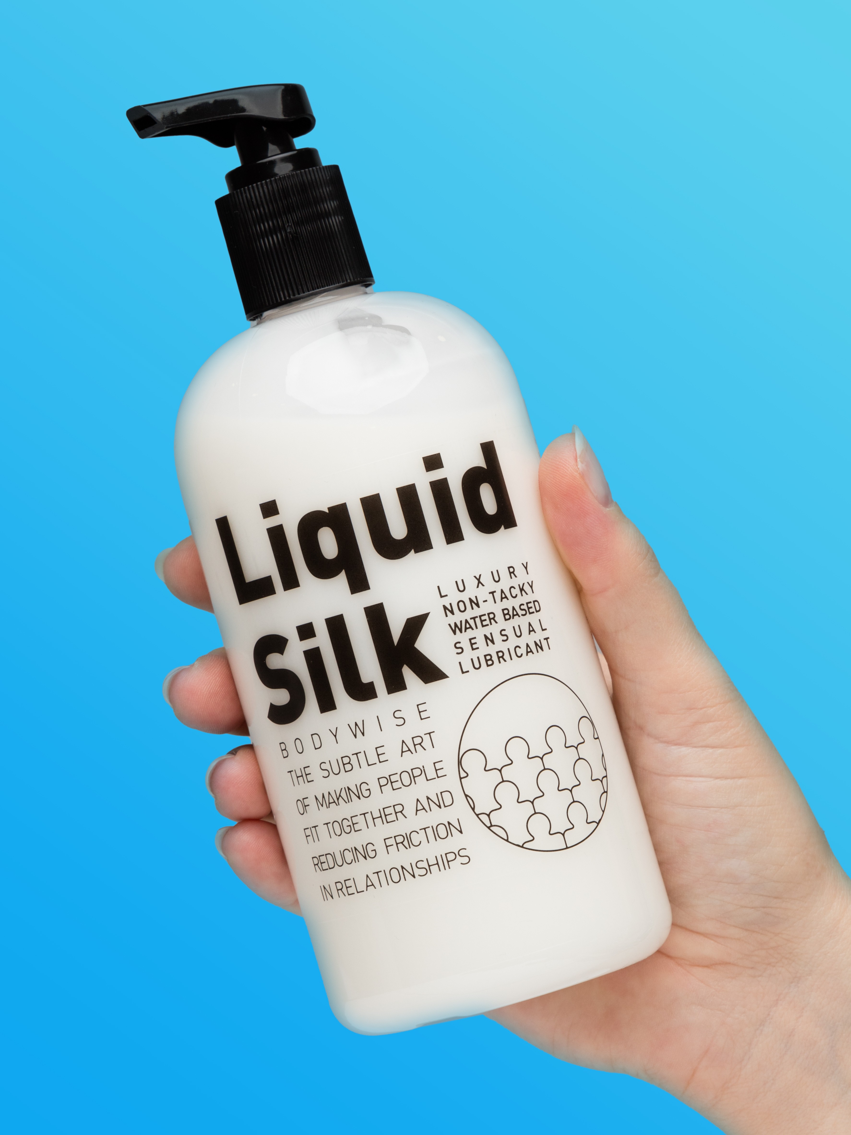 Liquid Silk Water-Based Lube 500ml, , hi-res