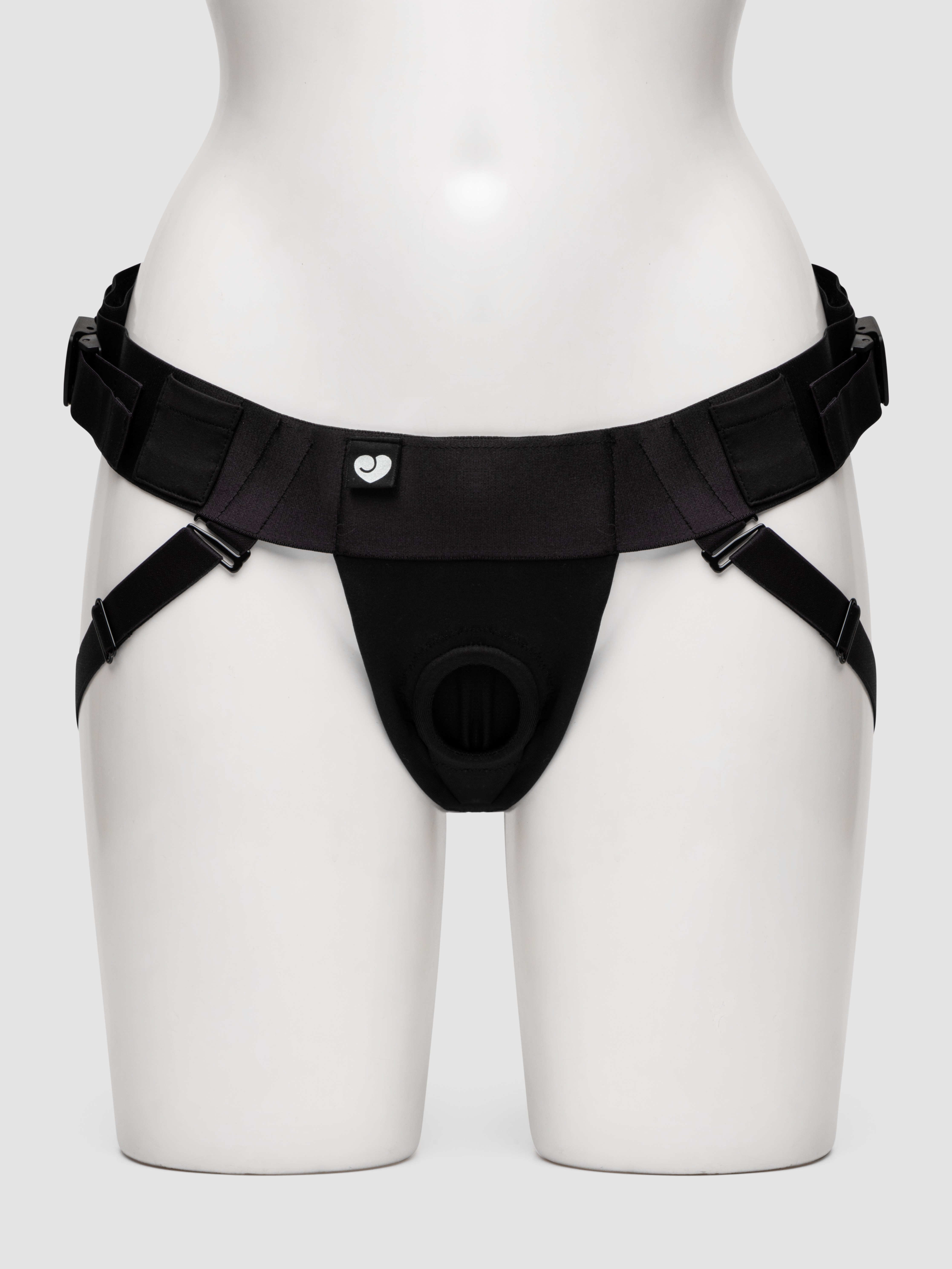 Lovehoney Premium Strap-on Harness, Black, hi-res