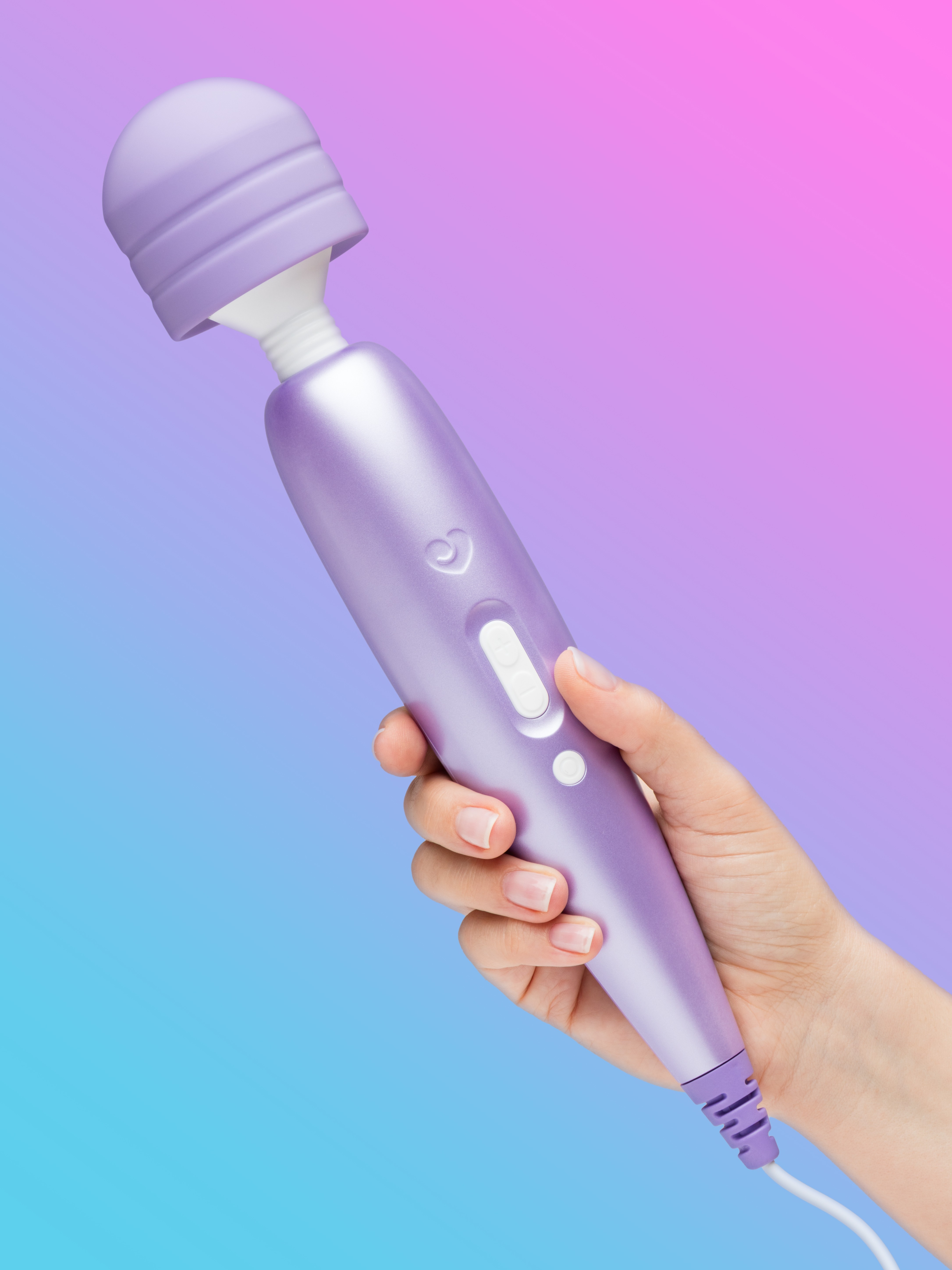 Lovehoney Classic Wand 2.0 Extra Powerful Multispeed Massage Vibrator, Purple, hi-res