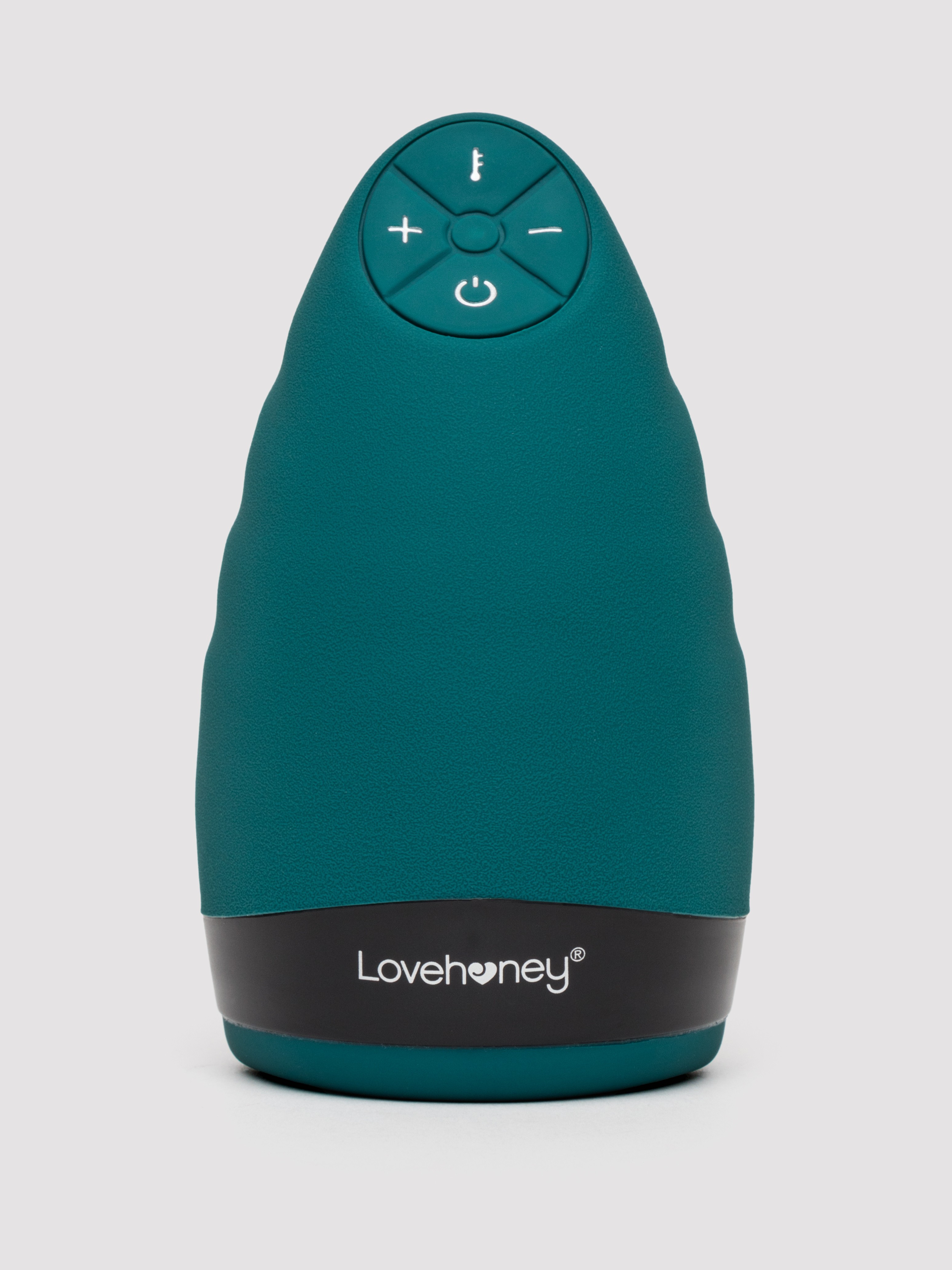 Lovehoney Hot Shot Rechargeable Warming Male Masturbator, Green, hi-res