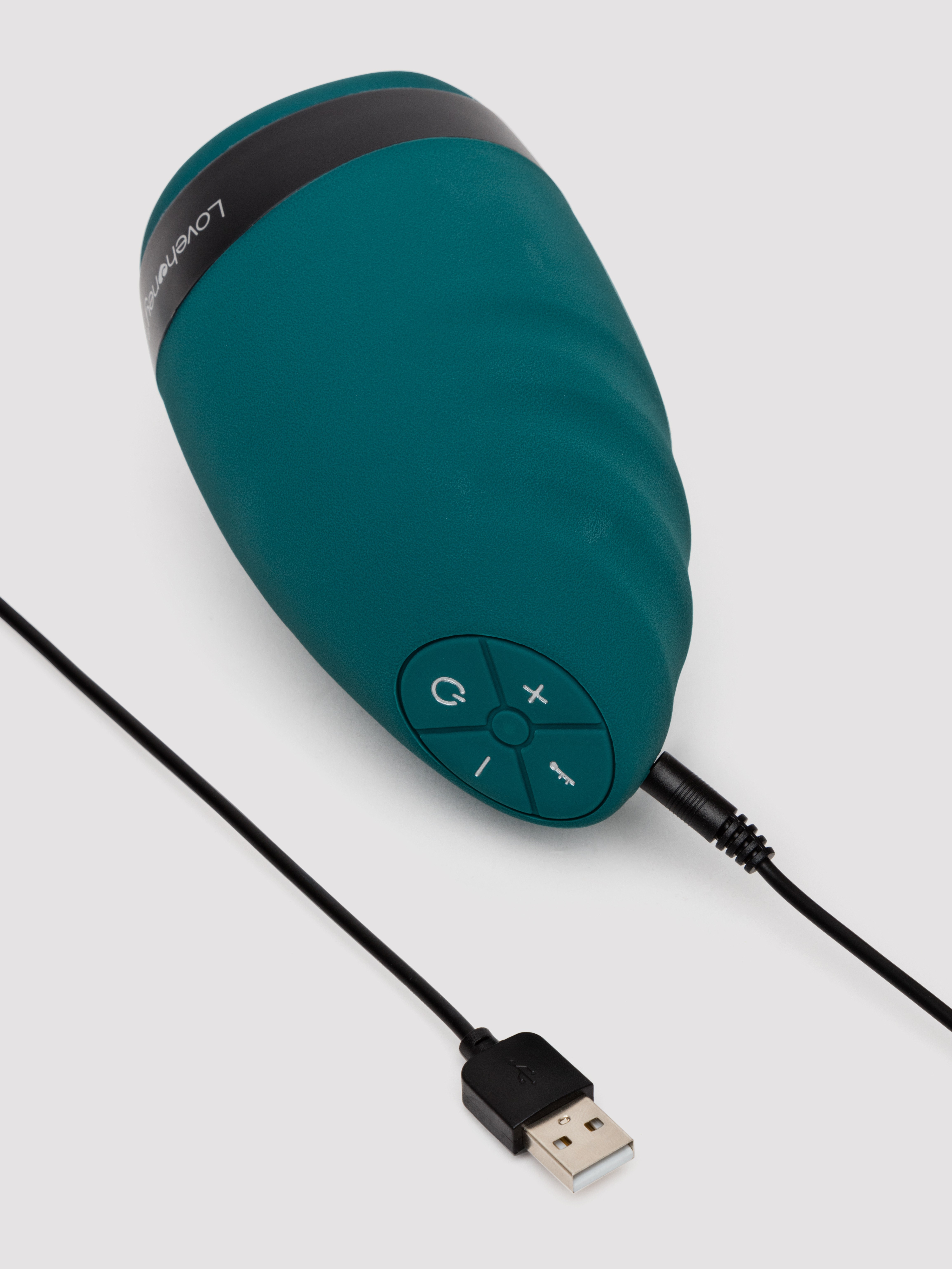 Lovehoney Hot Shot Rechargeable Warming Male Masturbator, Green, hi-res