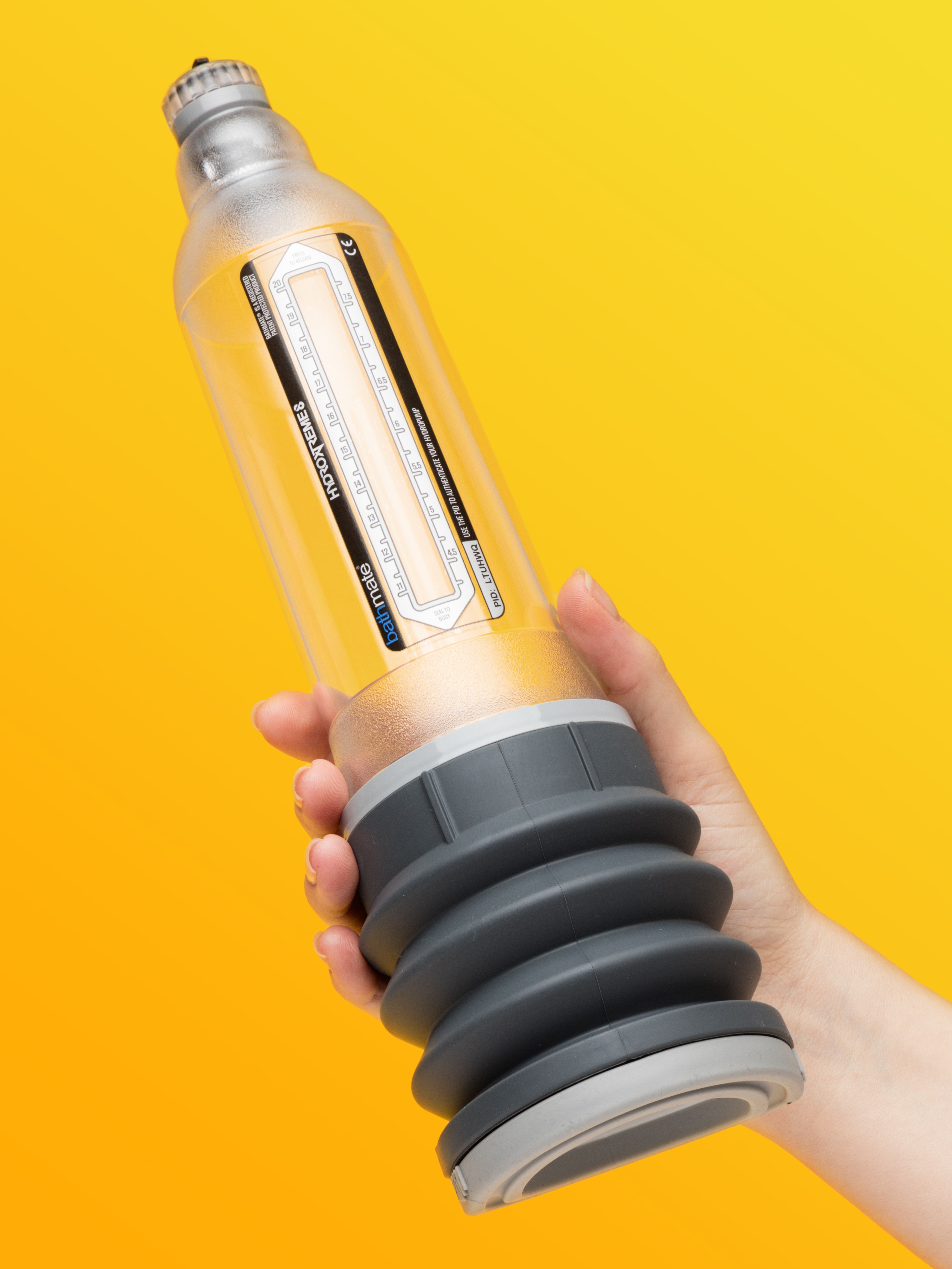 Bathmate HydroXtreme8 Penis Pump Clear 6-8 Inches , Clear, hi-res