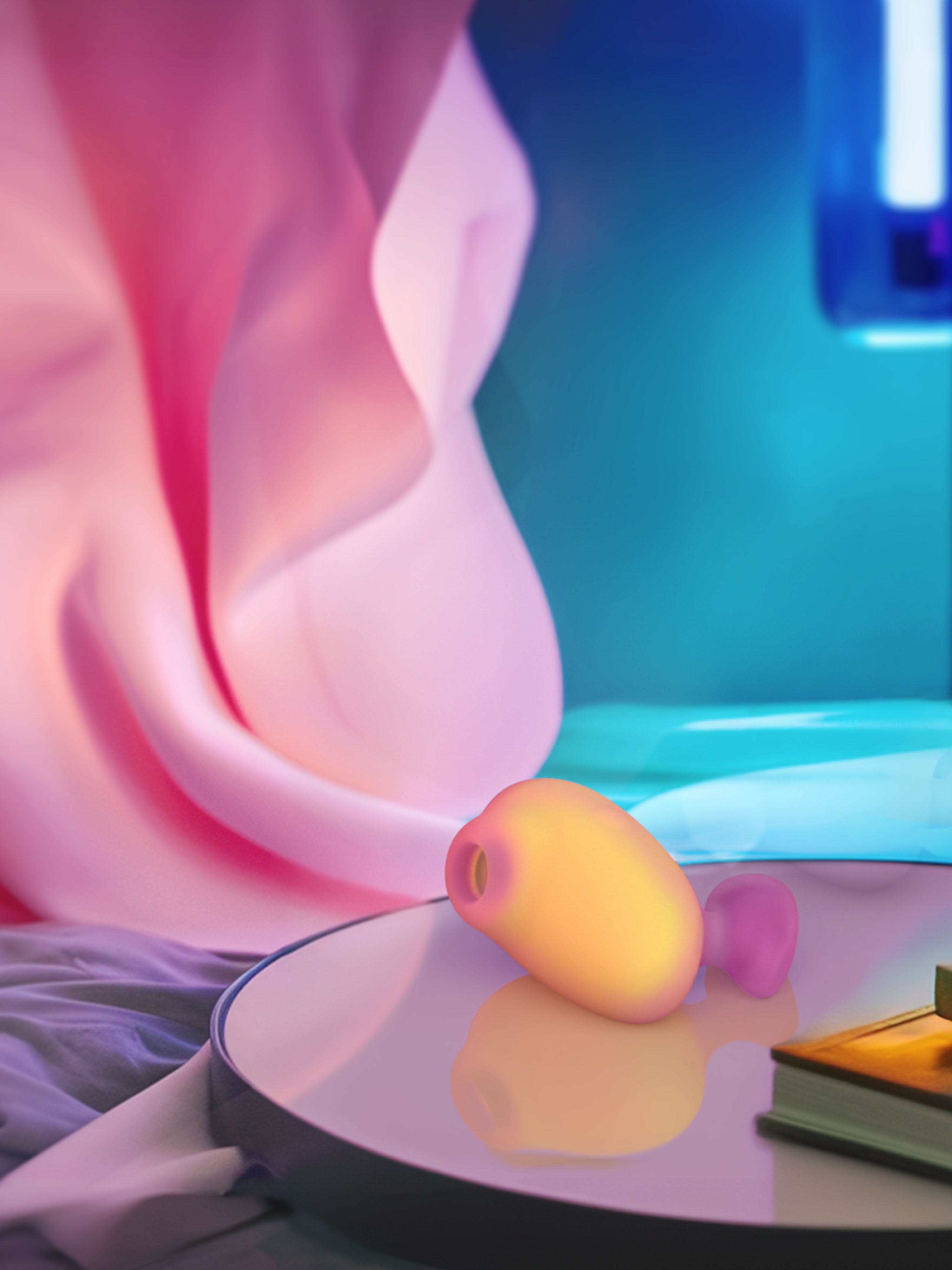 Romp Kiss Rechargeable Clitoral Suction Stimulator, Hot Pink, hi-res