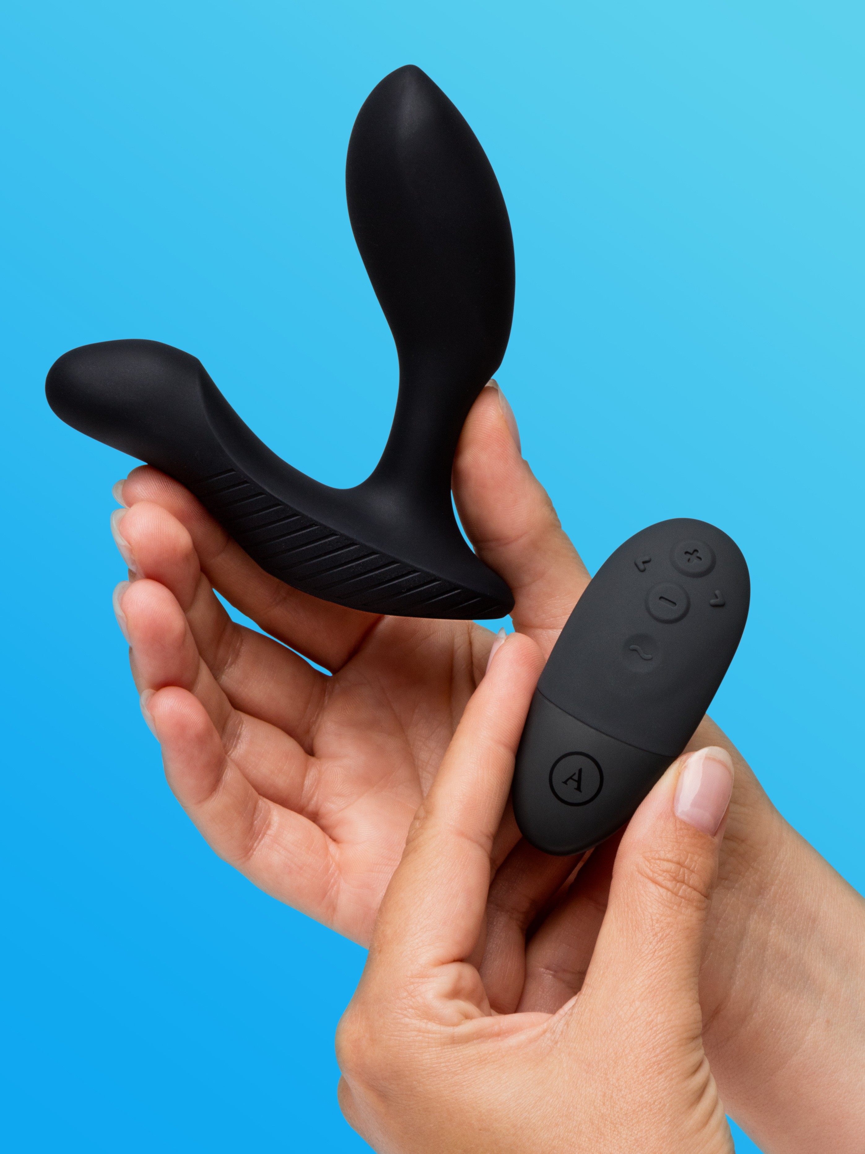 Arcwave Perk Vibrating Prostate Massager, Black, hi-res