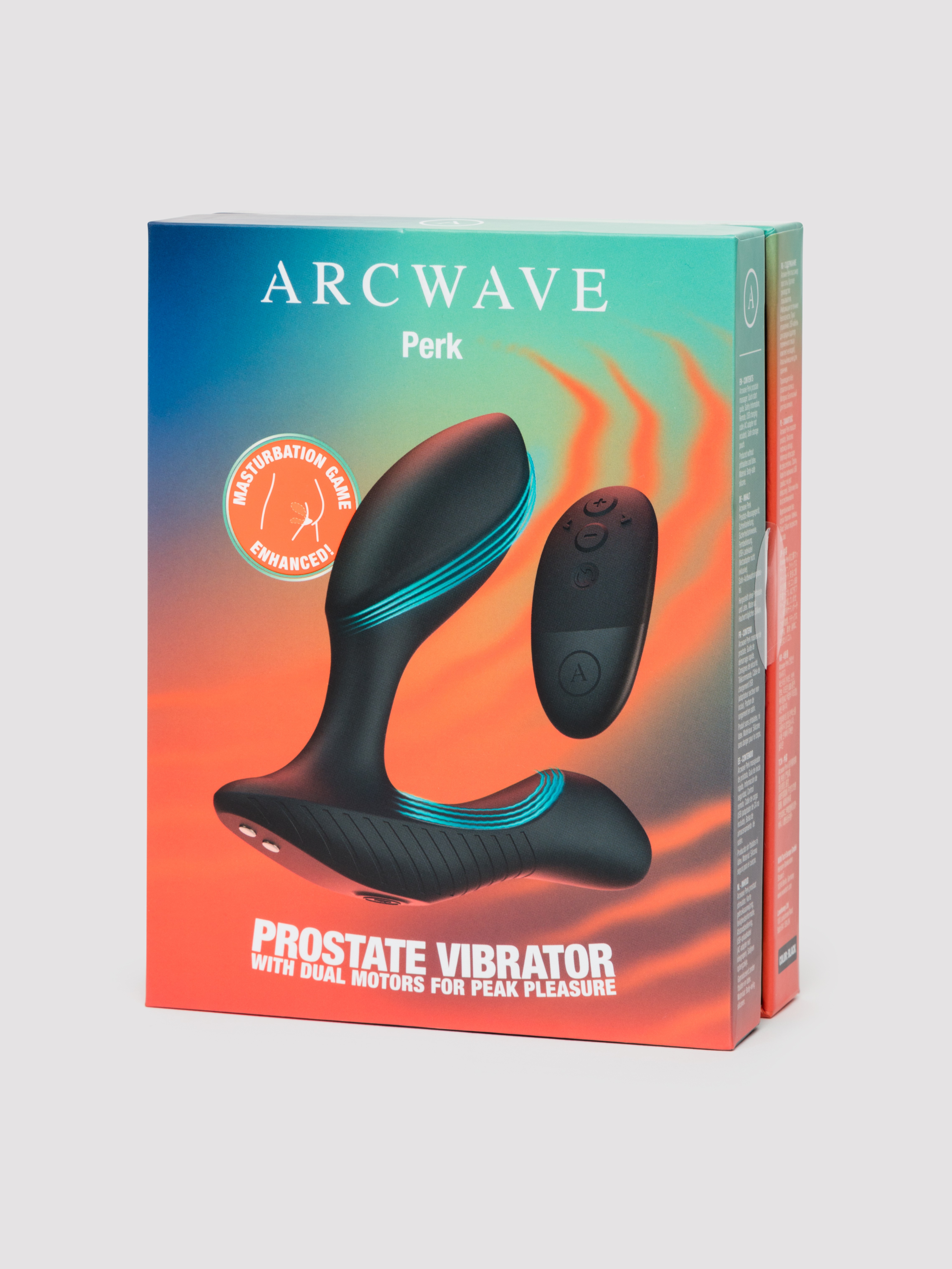 Arcwave Perk Vibrating Prostate Massager, Black, hi-res