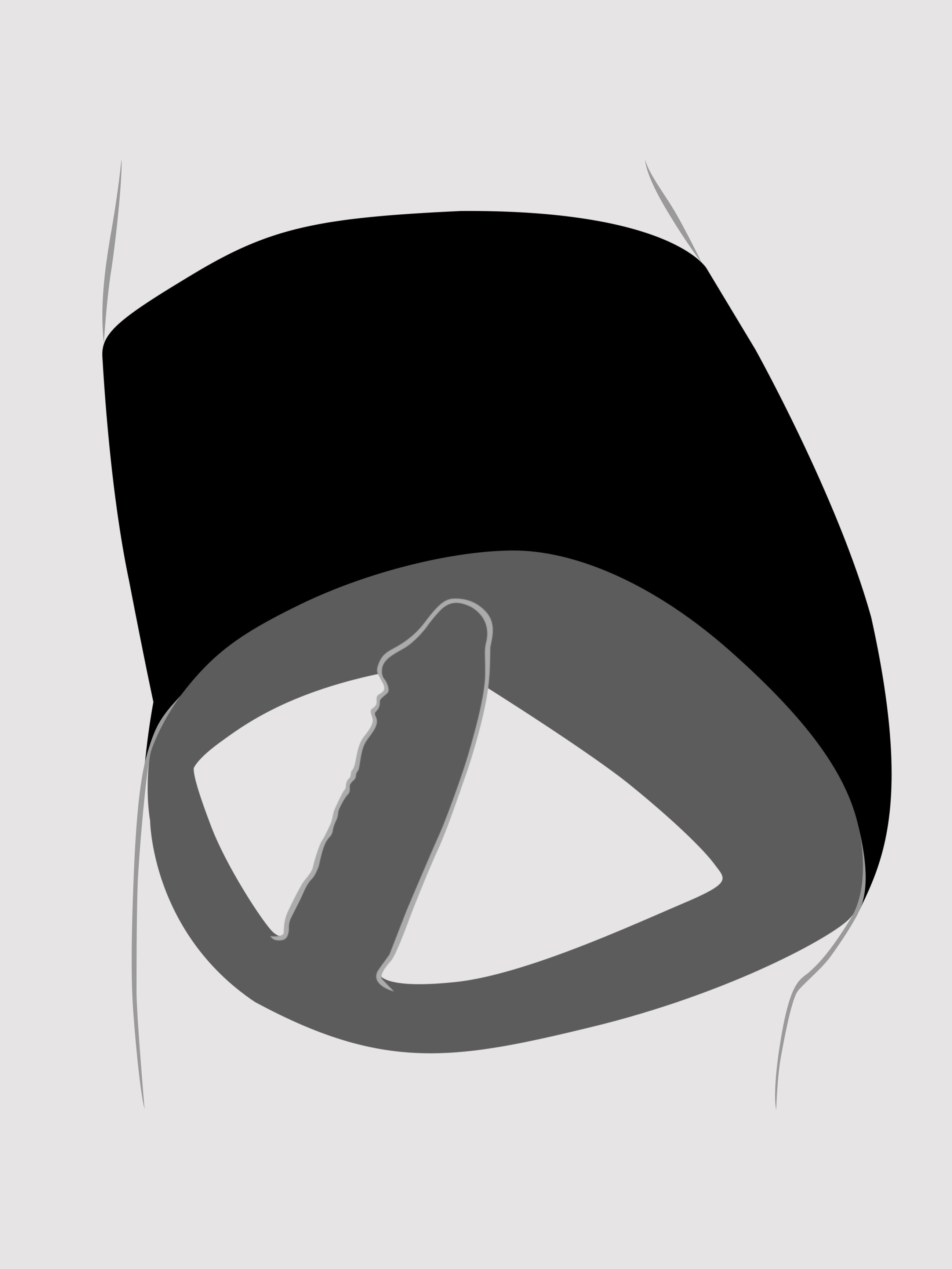 Latex Brief with Inner Dildo, Black, hi-res