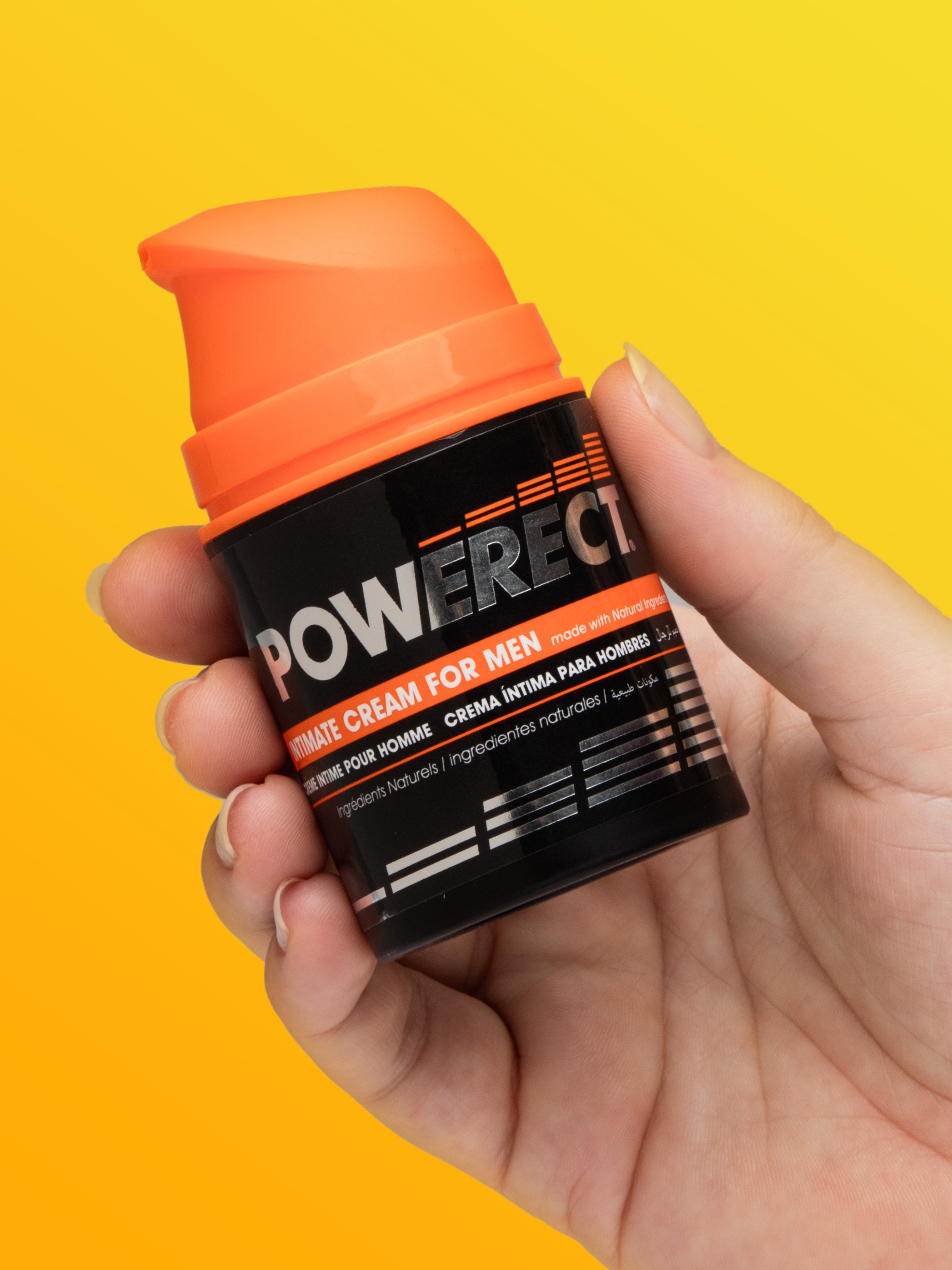 POWERECT Intimate Enhancer Cream Pump for Men 1.6 fl oz, , hi-res