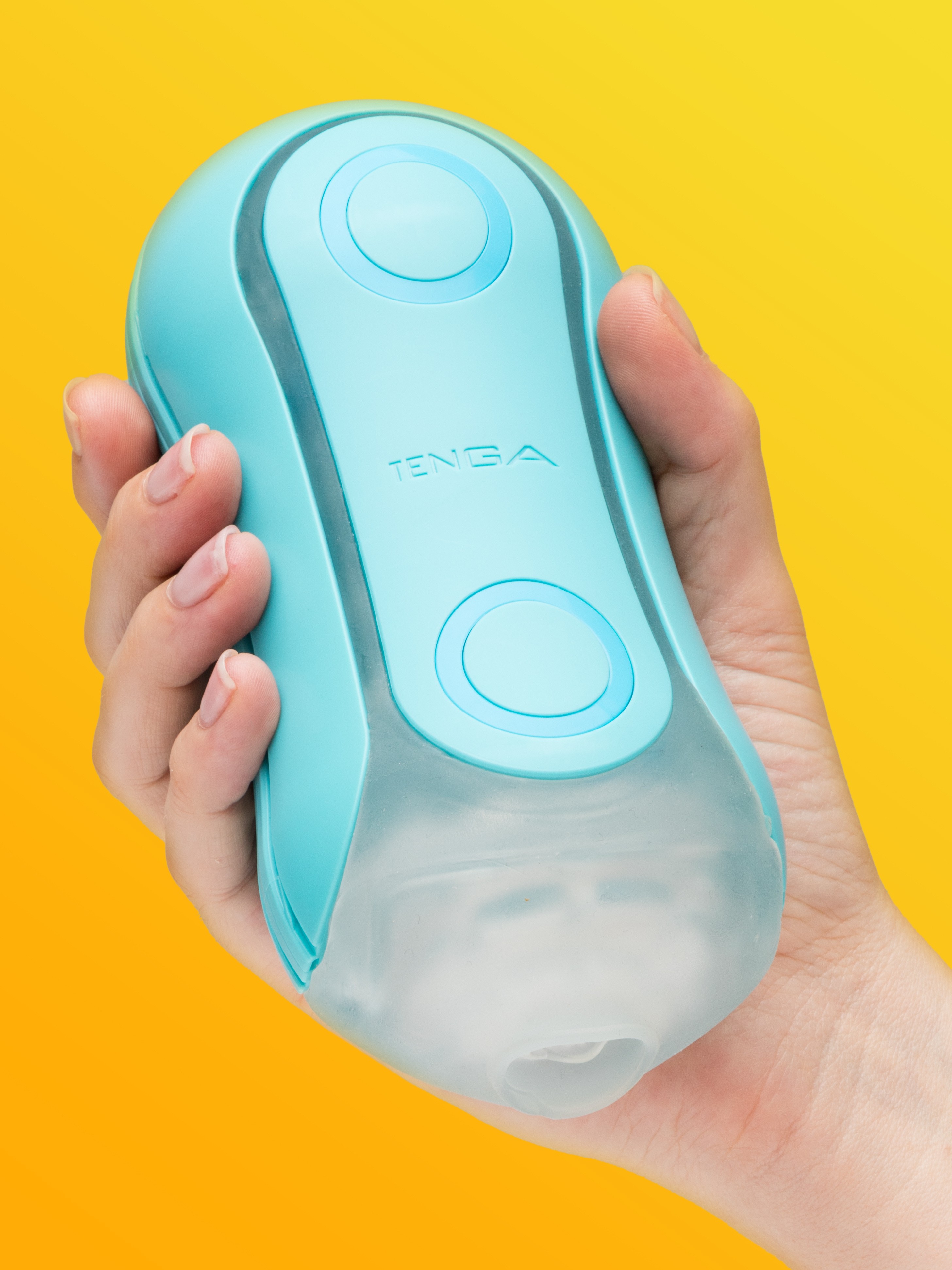 Tenga Flip Orb Blue Male Masturbator, Blue, hi-res