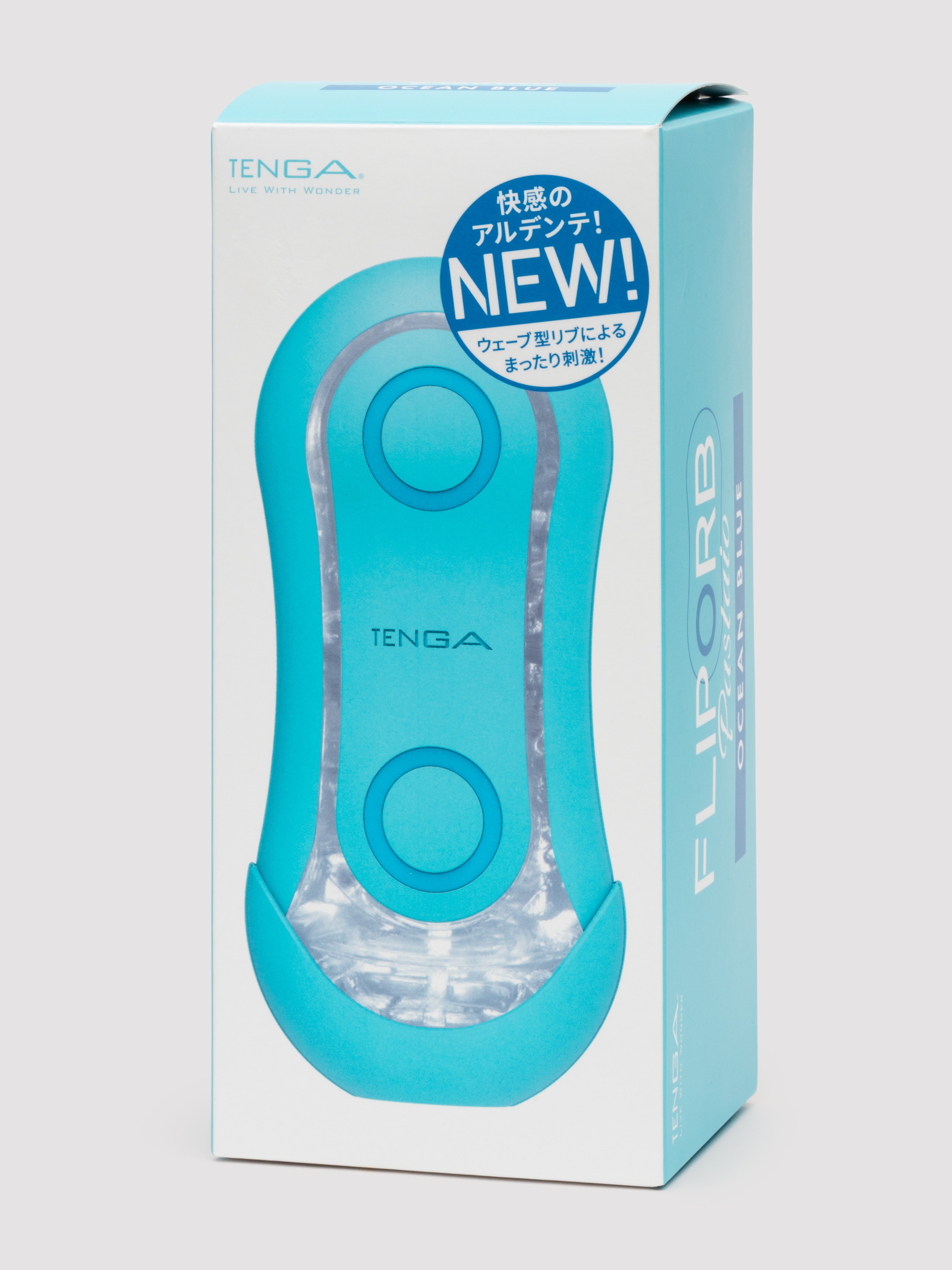 Tenga Flip Orb Blue Male Masturbator, Blue, hi-res