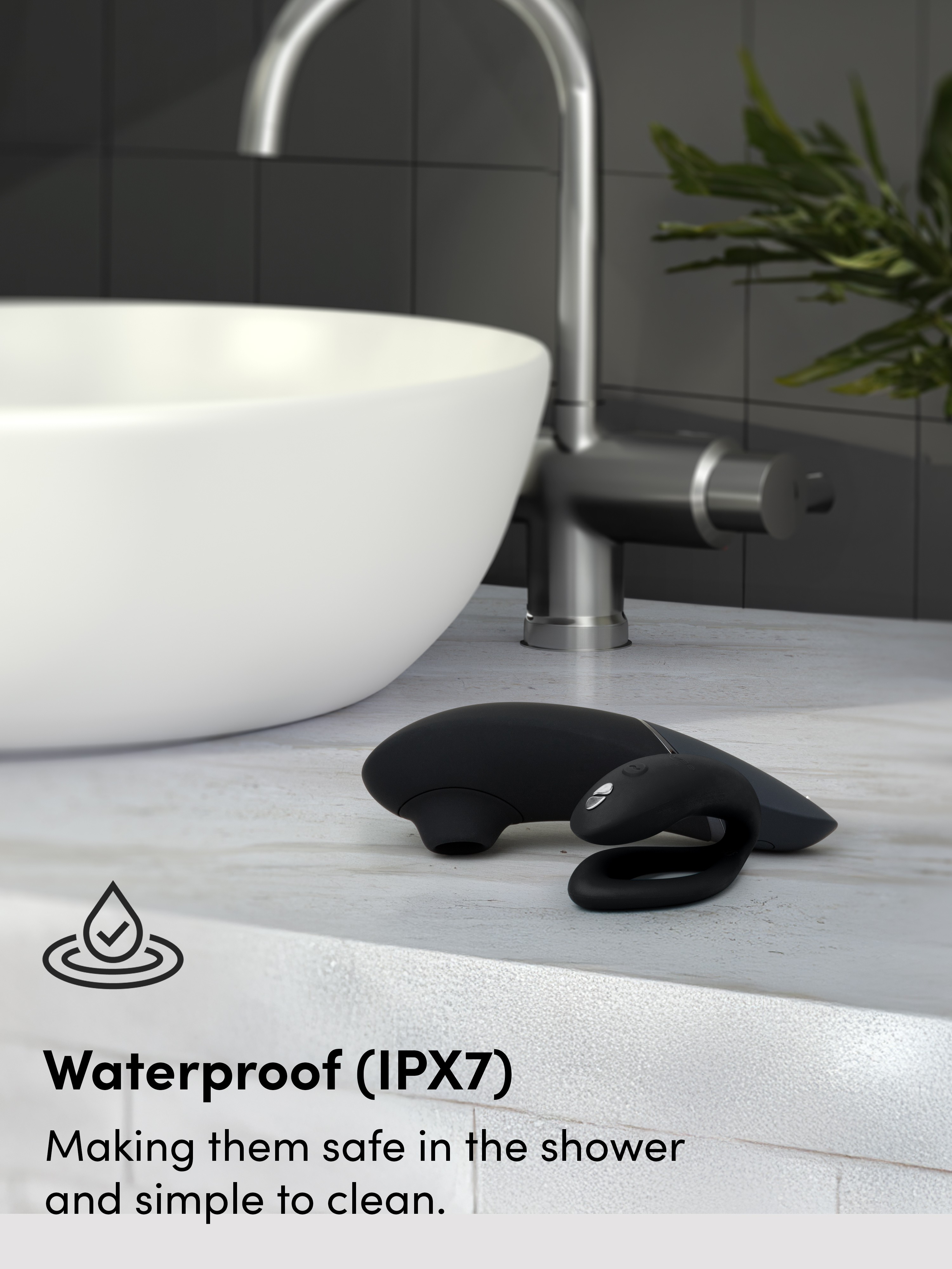 Womanizer Next & We-Vibe Sync O Lust & Luxury Collection Box, Black, hi-res