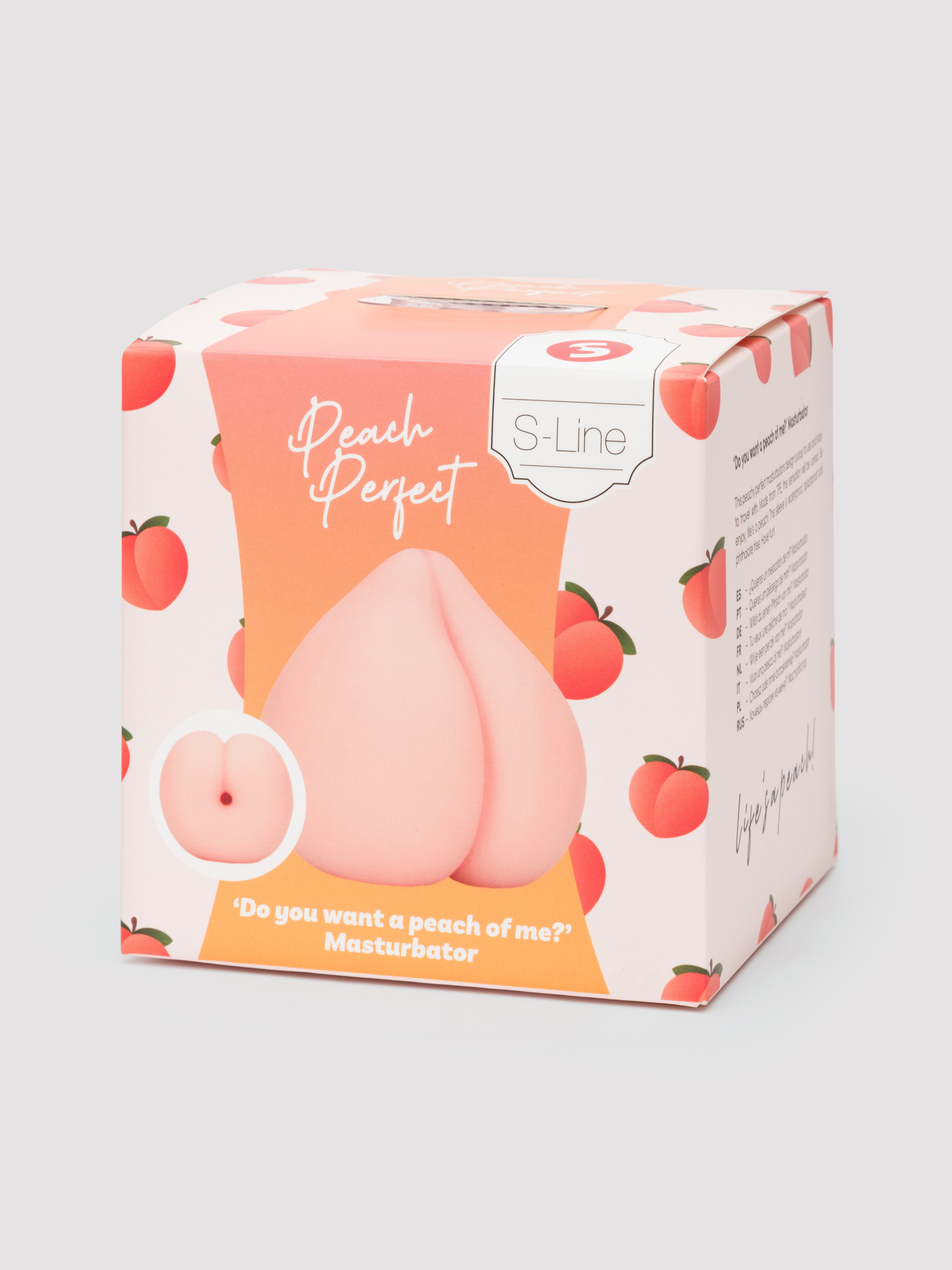 Do You Want A Peach Of Me? Male Masturbator, Pink, hi-res