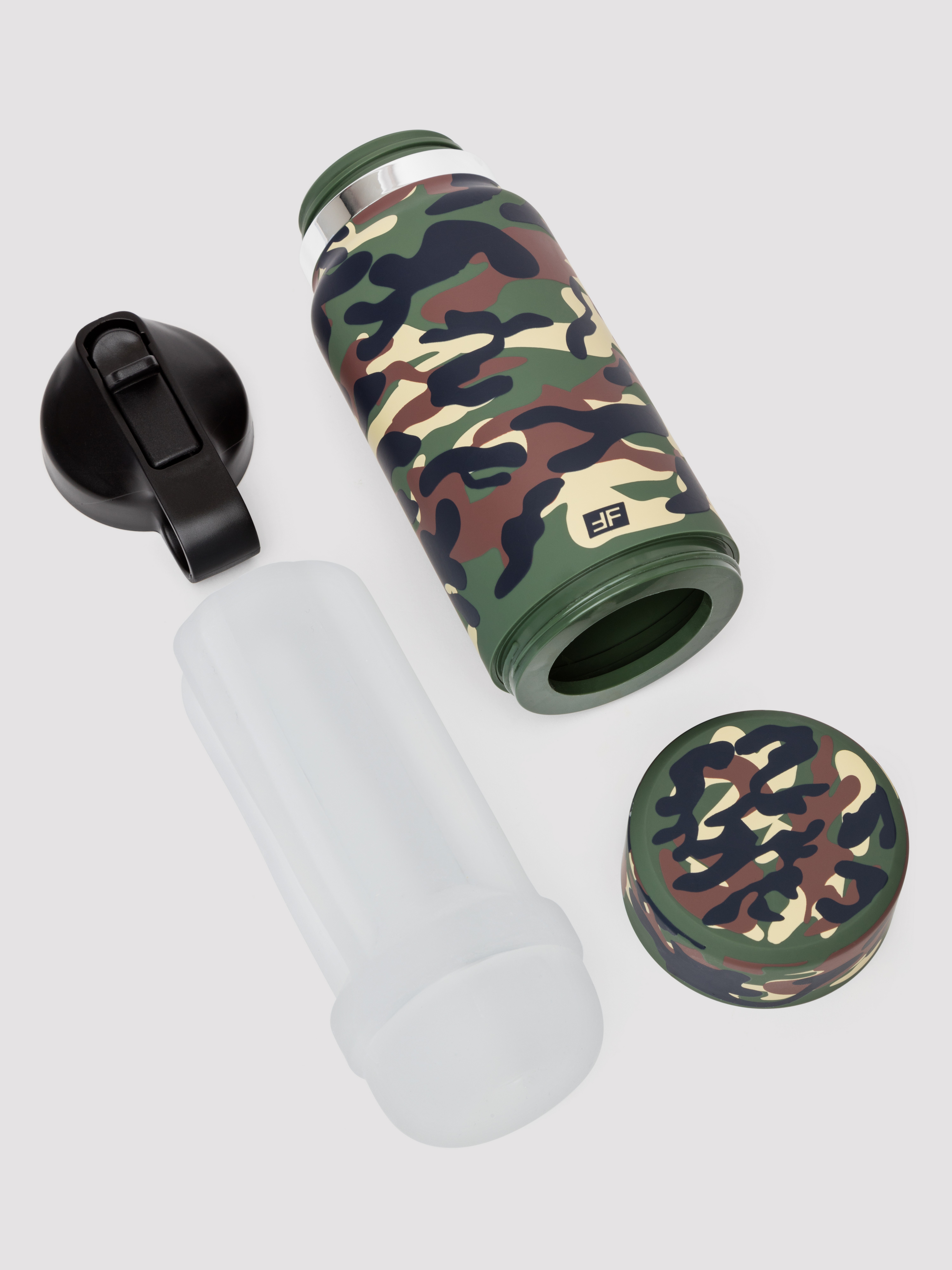 PDX Plus FAP Flask Discreet Male Masturbator, Green, hi-res
