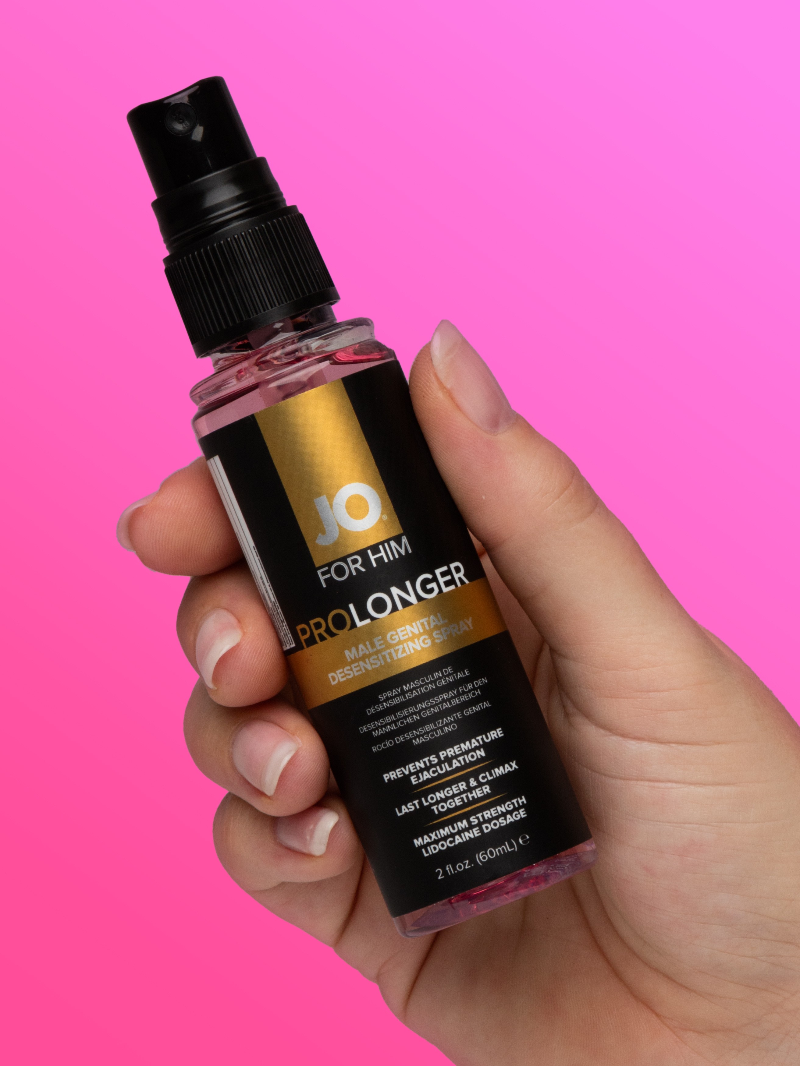 System JO Prolonger Spray with Lidocaine 60ml, , hi-res