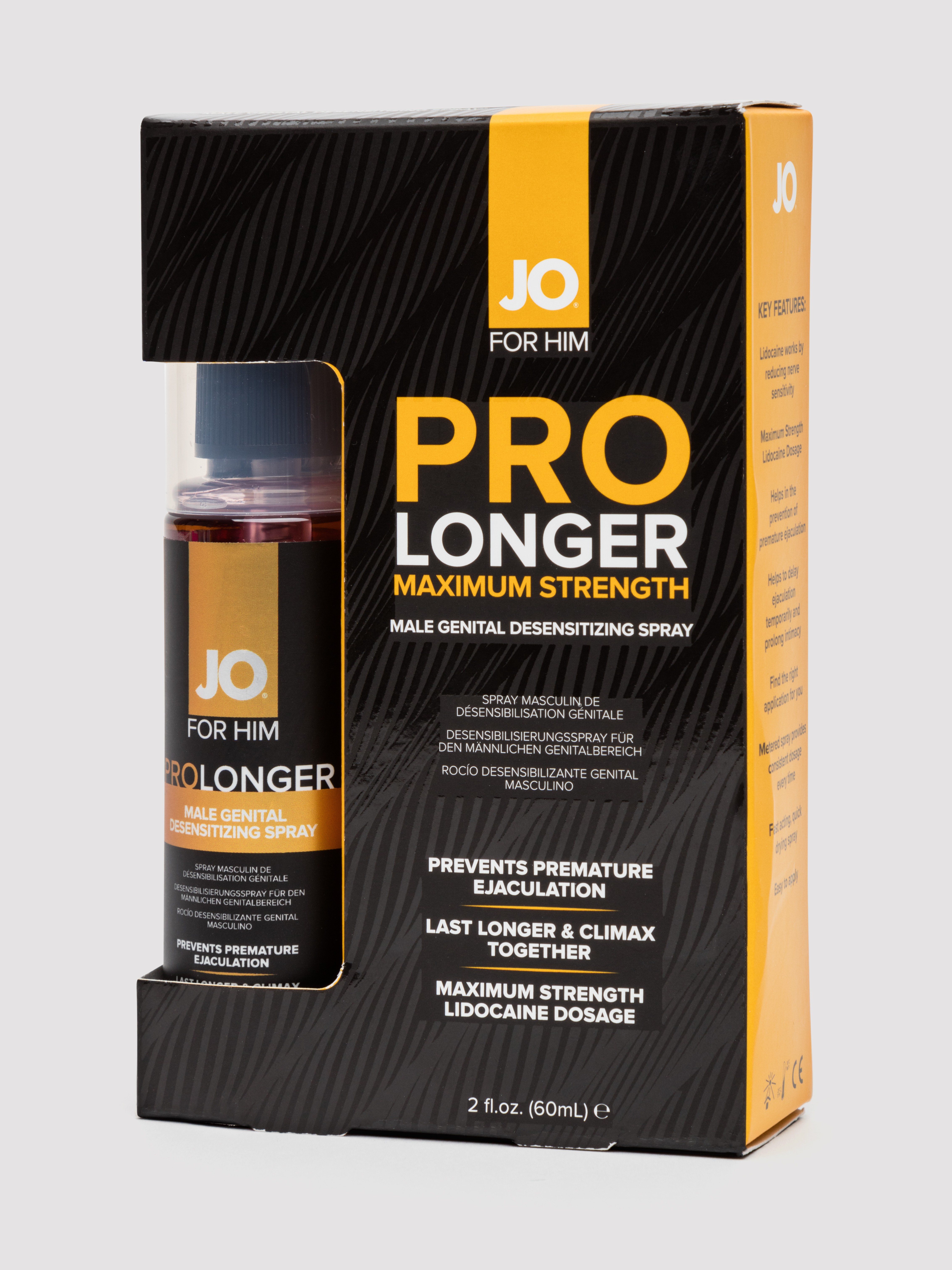 System JO Prolonger Spray with Lidocaine 60ml, , hi-res
