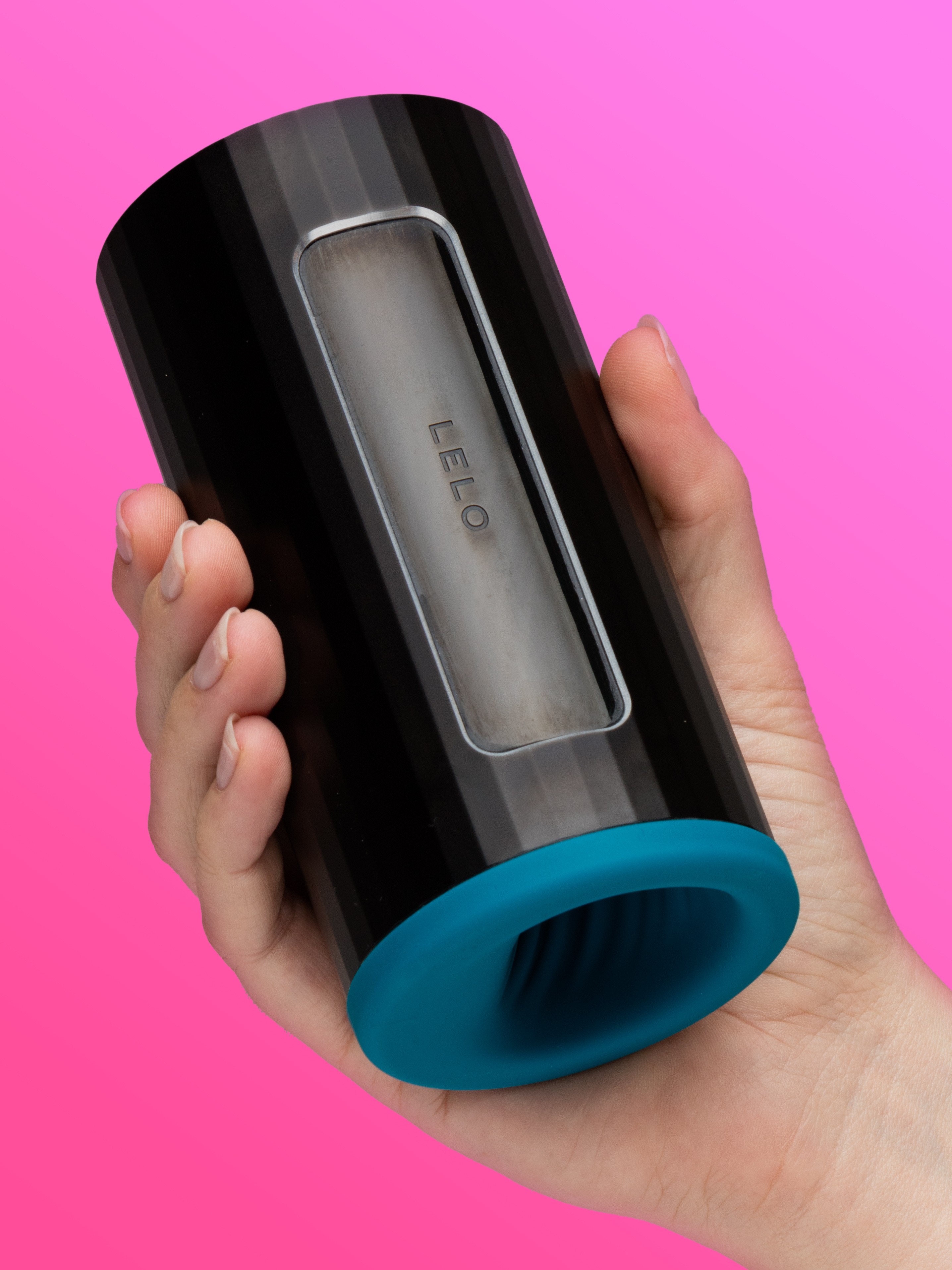 Lelo F1S V3 App Controlled Male Masturbator, Blue, hi-res