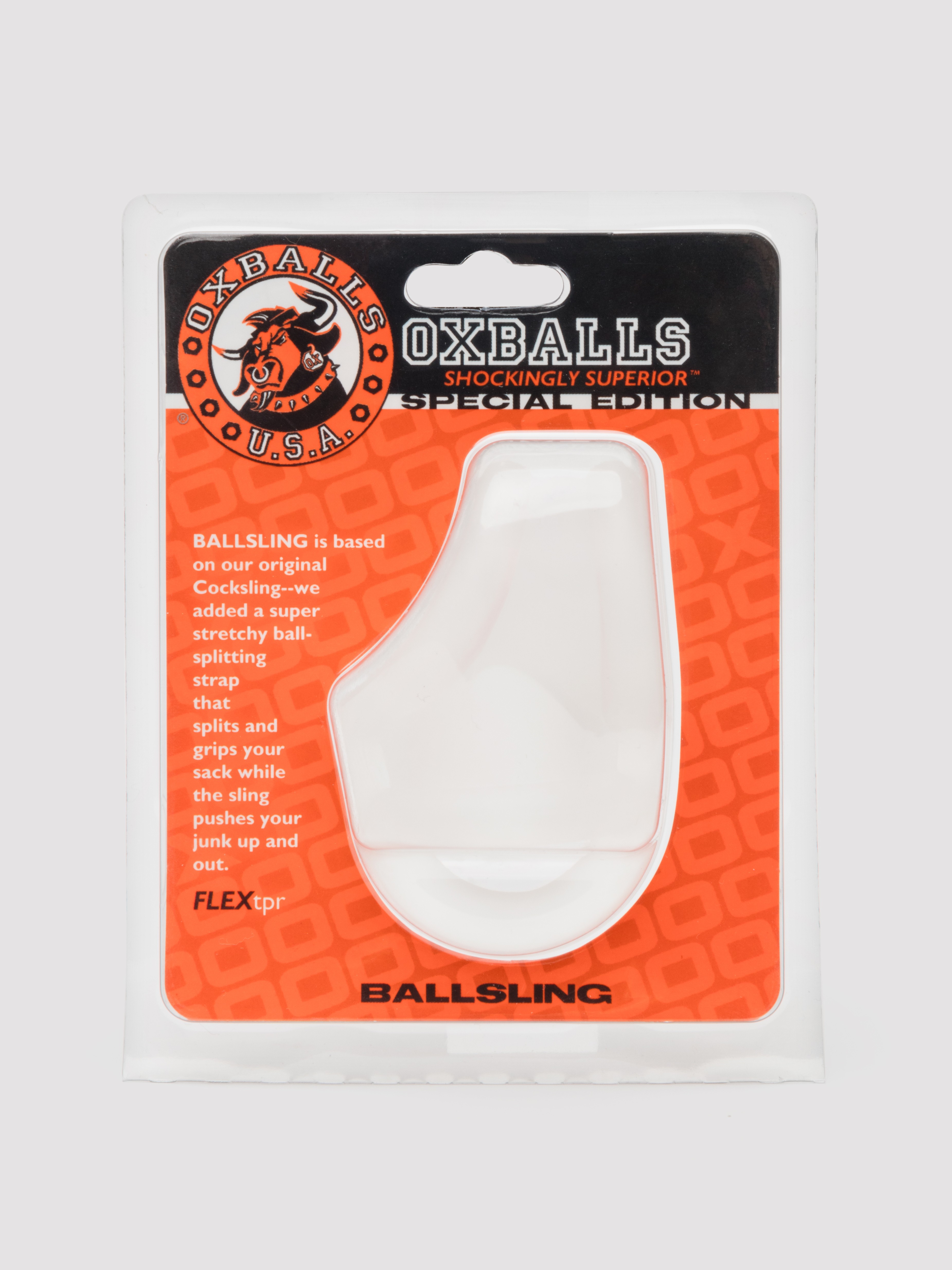 Oxballs Clear Ball Sling and Splitter, Clear, hi-res