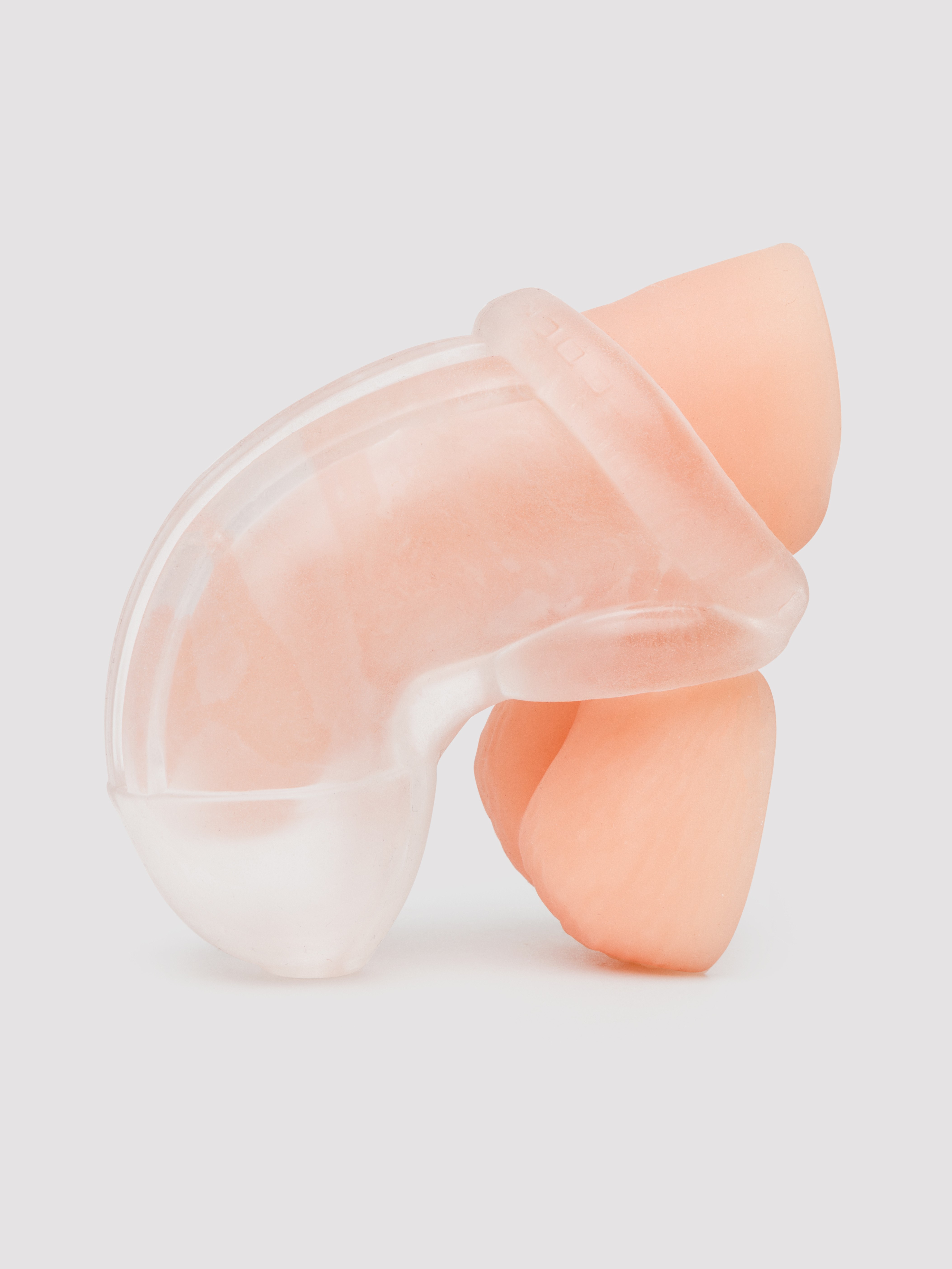 Oxballs COCK-LOCK Clear Flexible Chastity Cage , Clear, hi-res