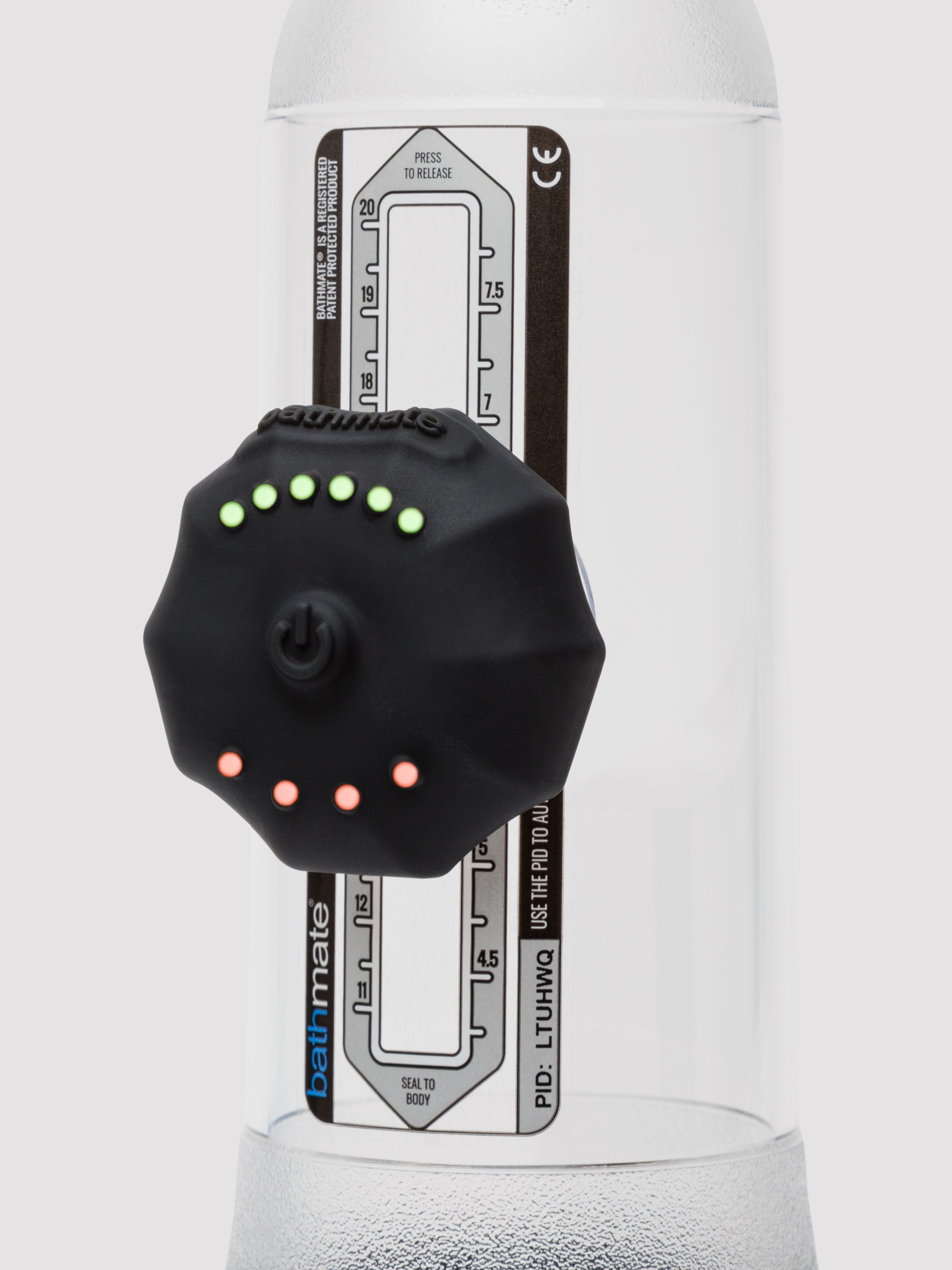 Bathmate Penis Pump Timer, Black, hi-res