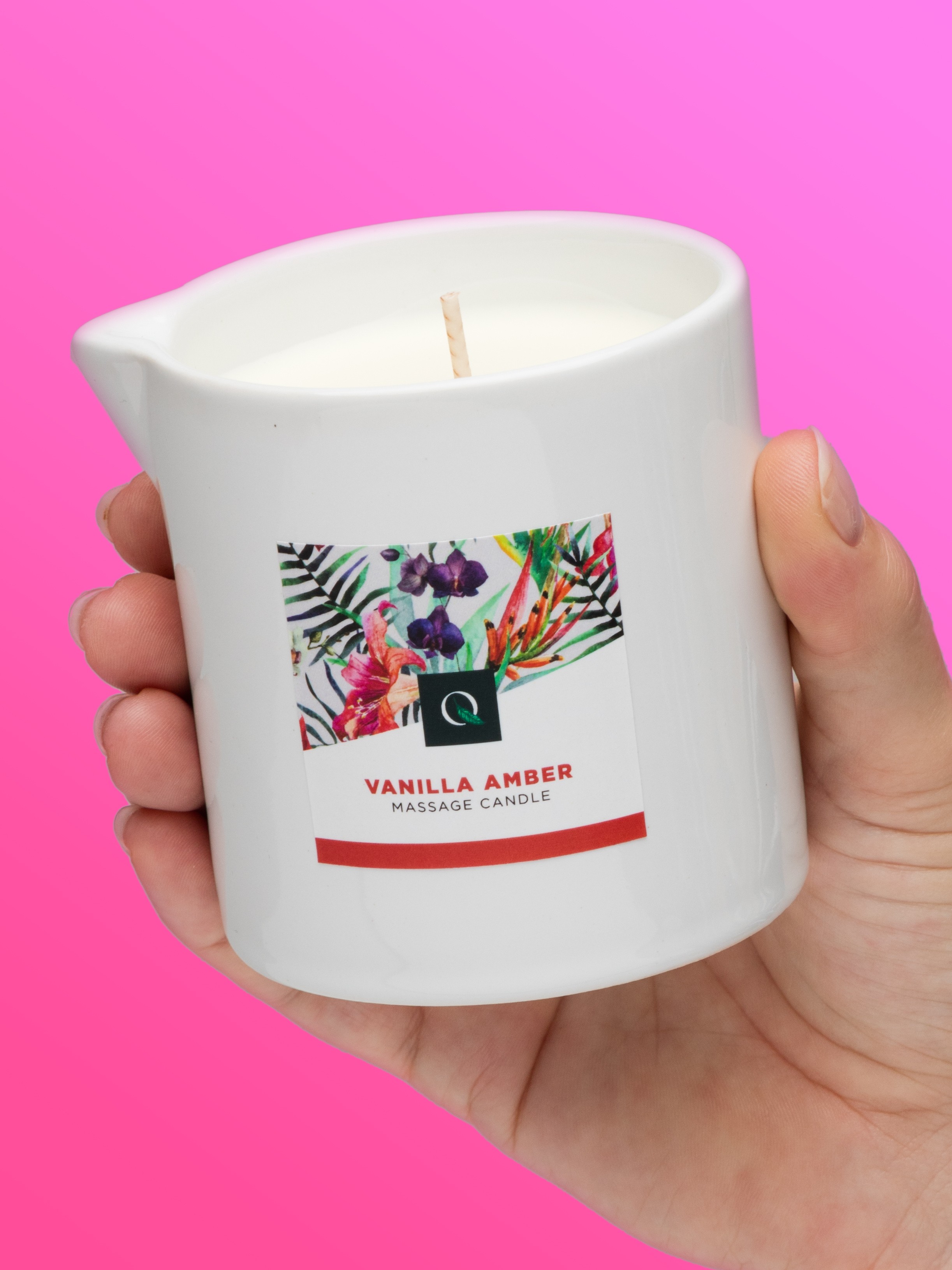 Exotiq Massage Candle Vanilla Amber - 200g, , hi-res