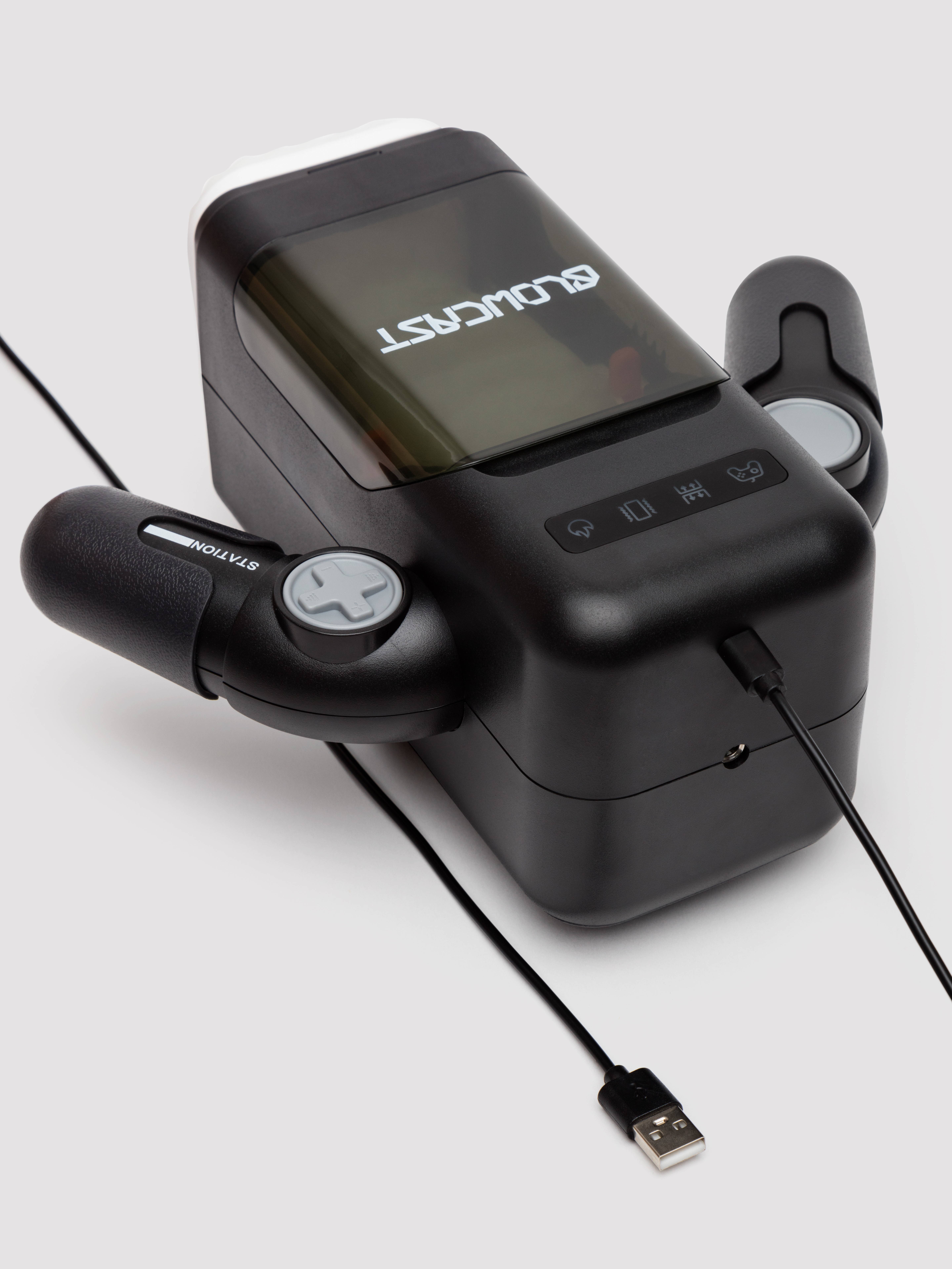 Blowcast Blowbot Automatic Thrusting and Heating Male Masturbator, Black, hi-res