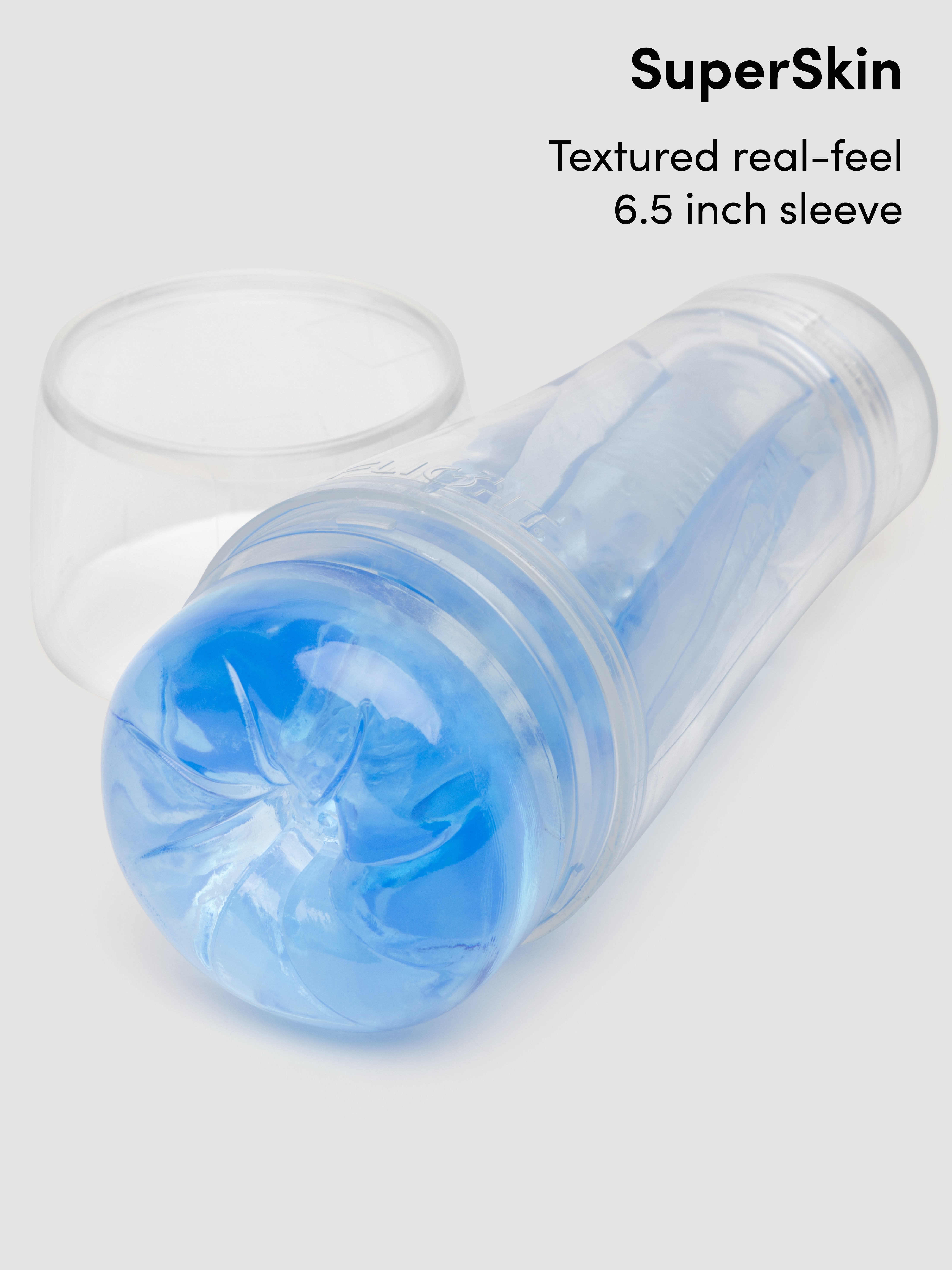 Fleshlight X Lovehoney Masterstroke Male Masturbator, Blue, hi-res