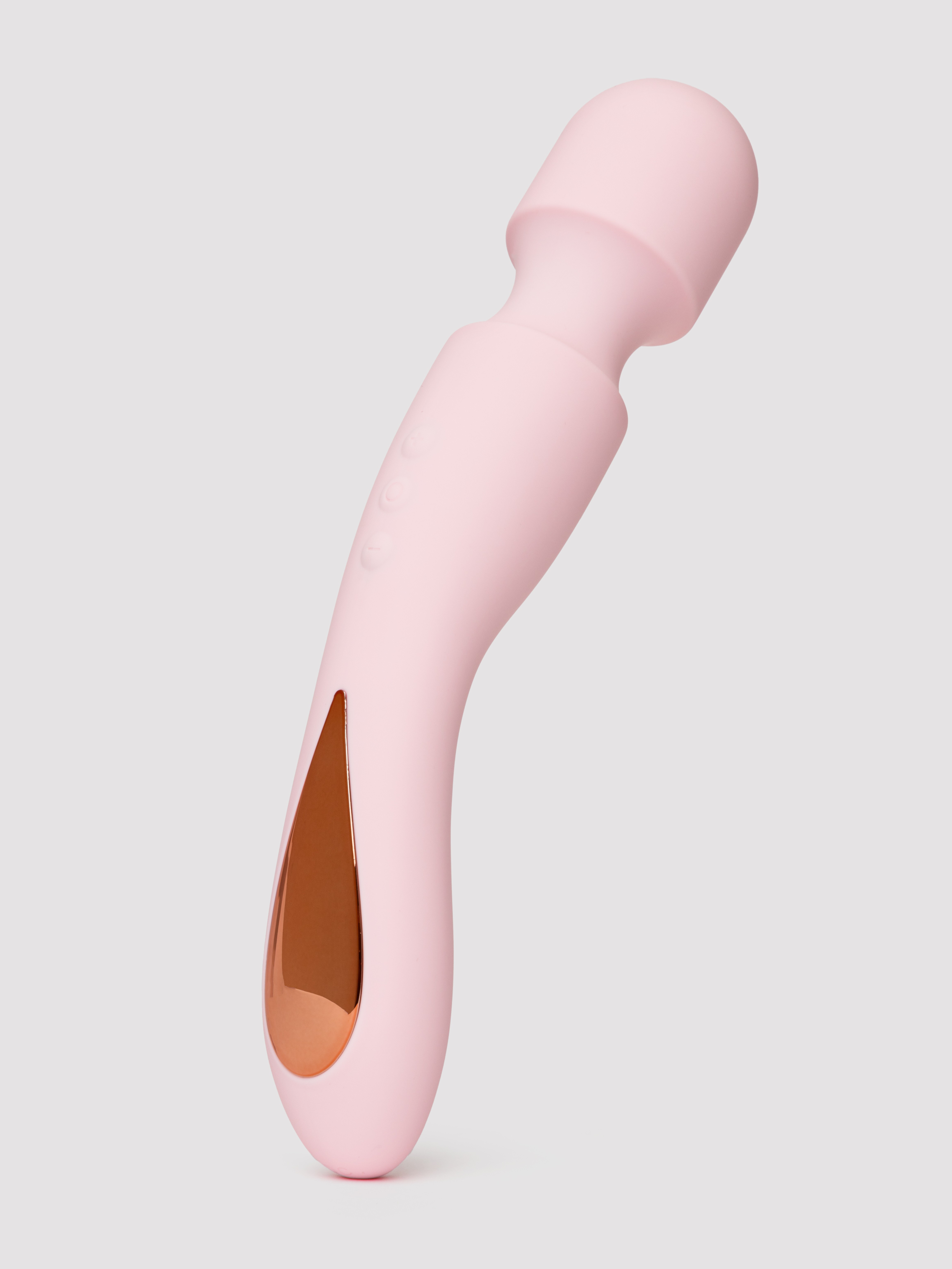Lovehoney Pleasure Trip Silicone Rechargeable Wand Vibrator, Pink, hi-res
