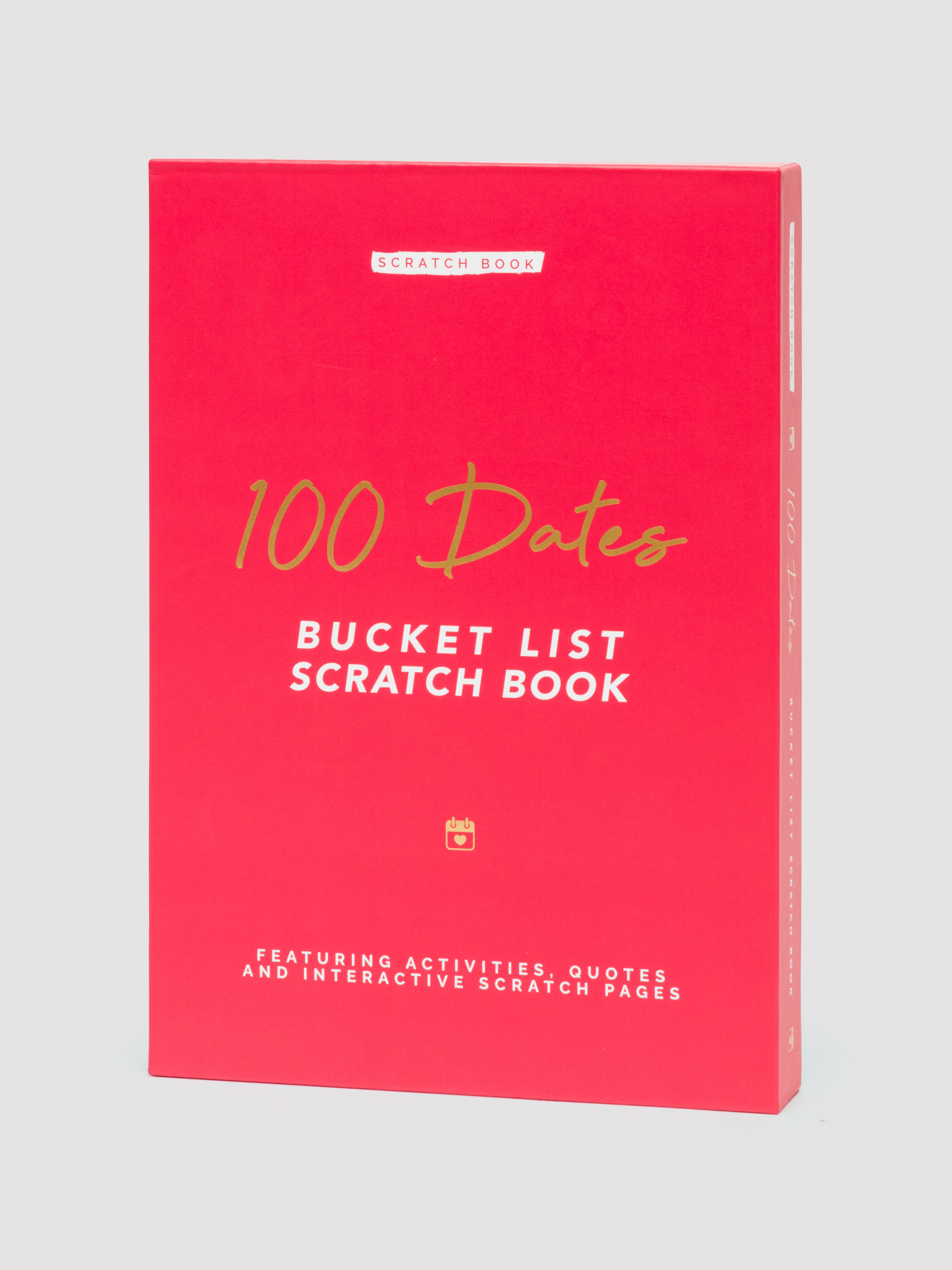 100 Dates Scratch Bucket List Book, , hi-res