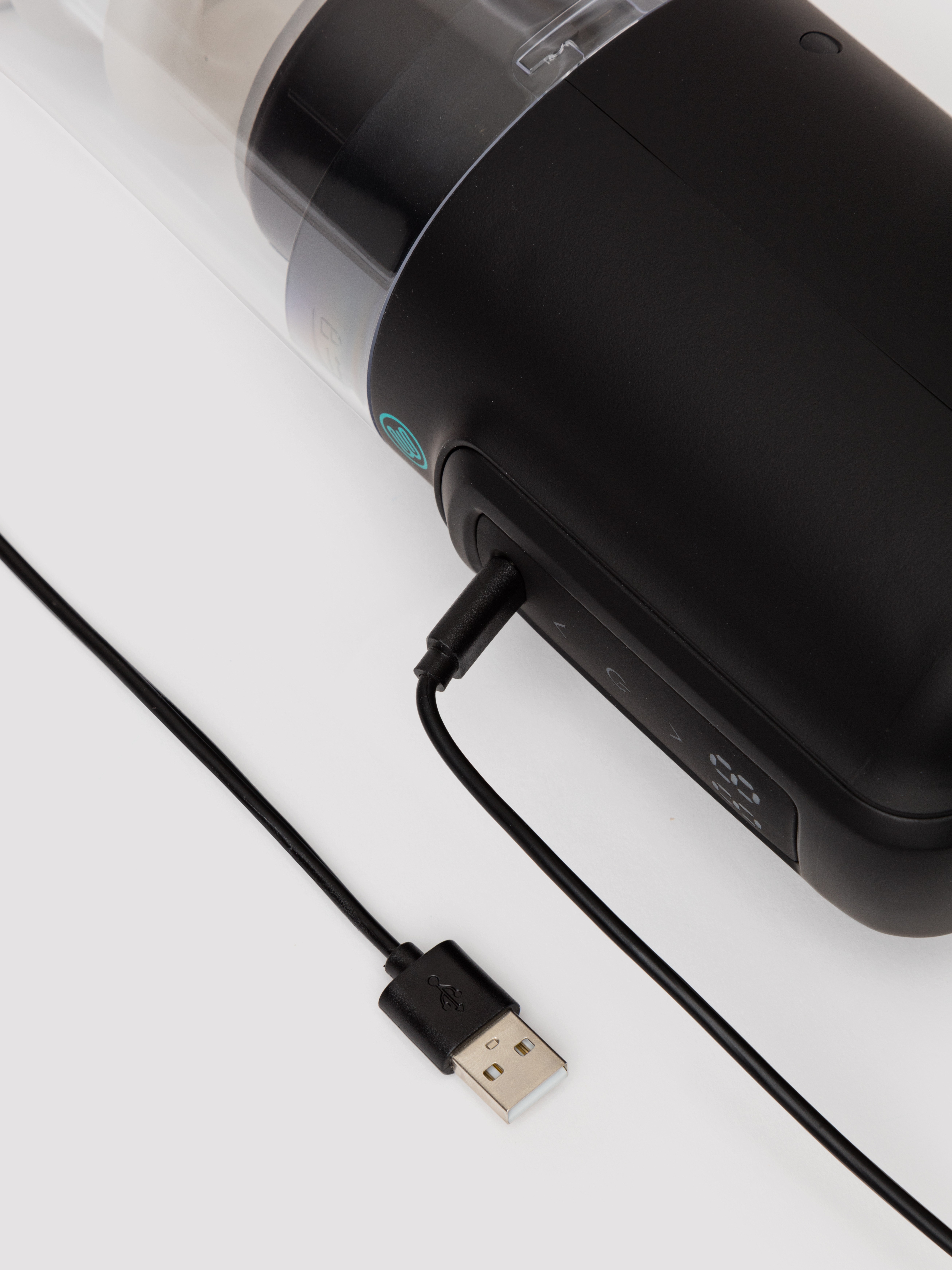 Blowmotion Rechargeable Thrusting Rotating Male Masturbator, Black, hi-res