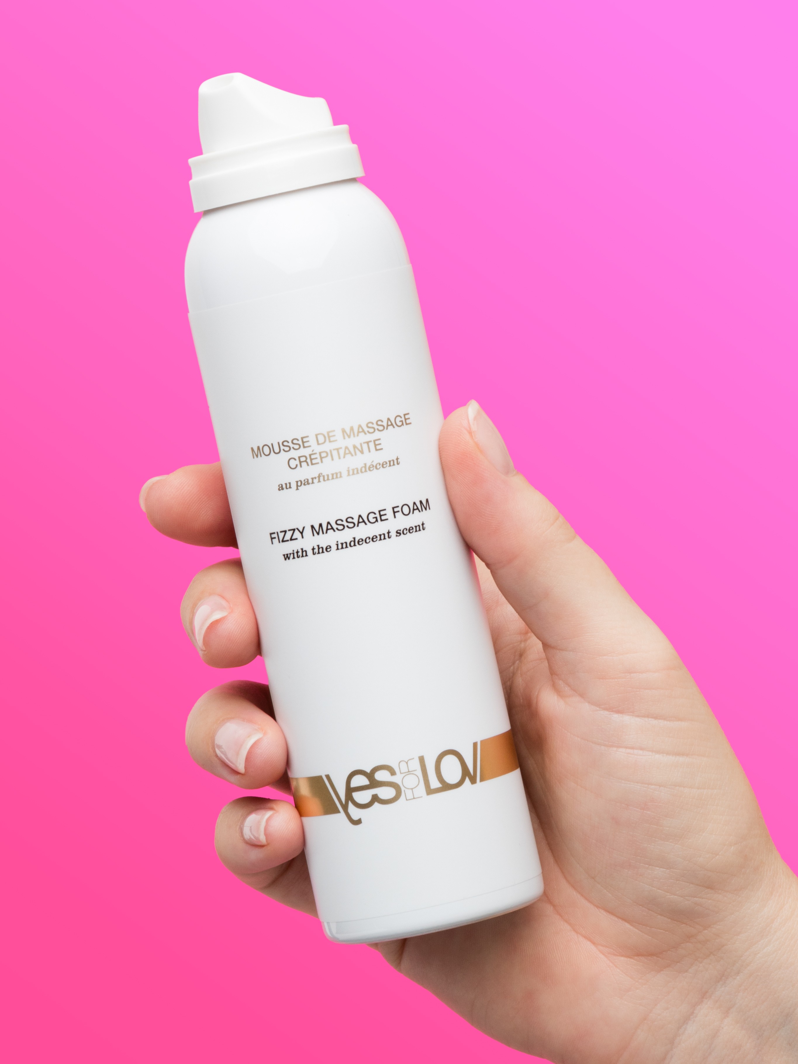 YESforLOV Fizzy Massage Foam 150ml, , hi-res