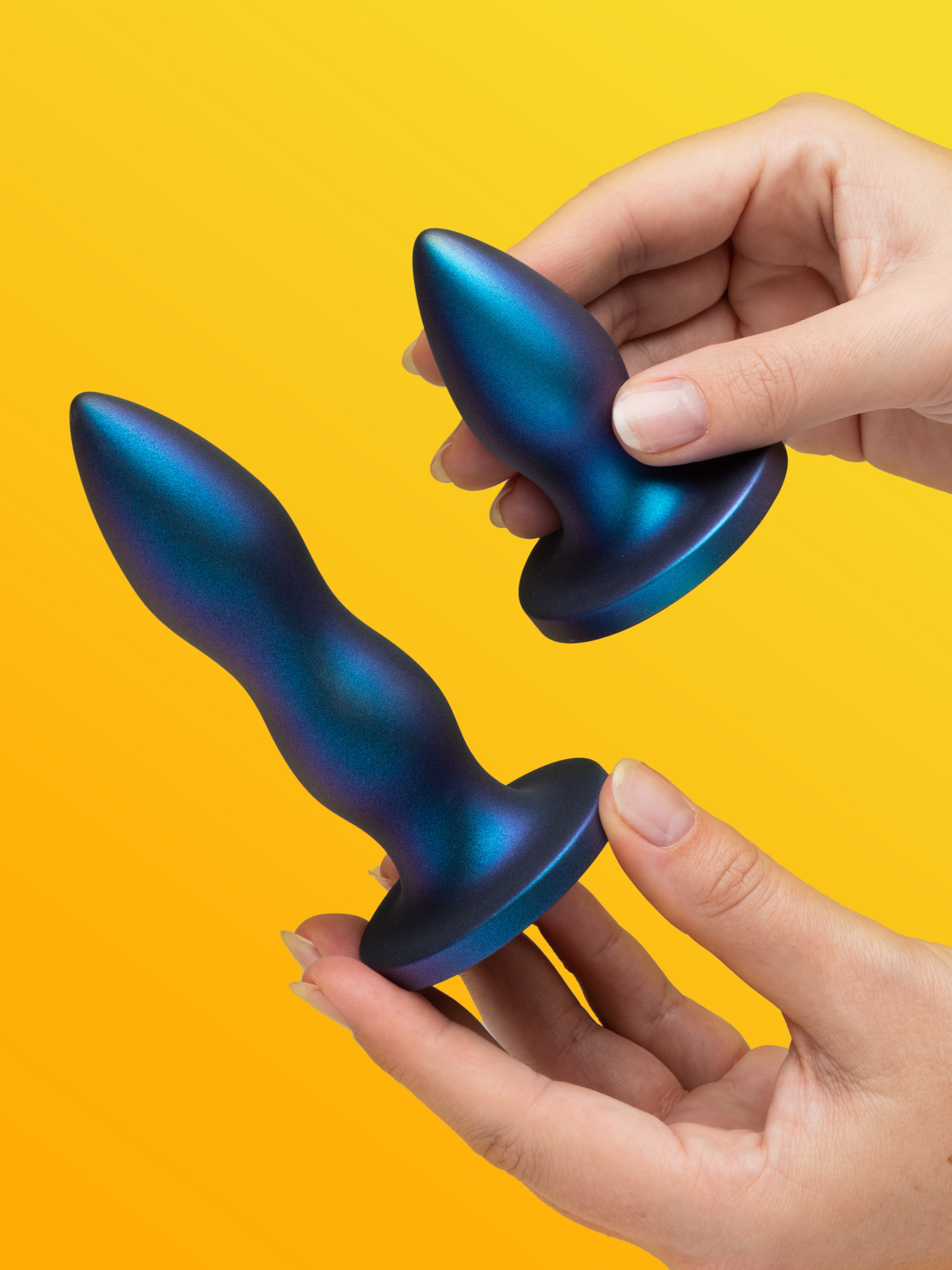 Durex Play Deep & Deeper Butt Plug Set, Blue, hi-res