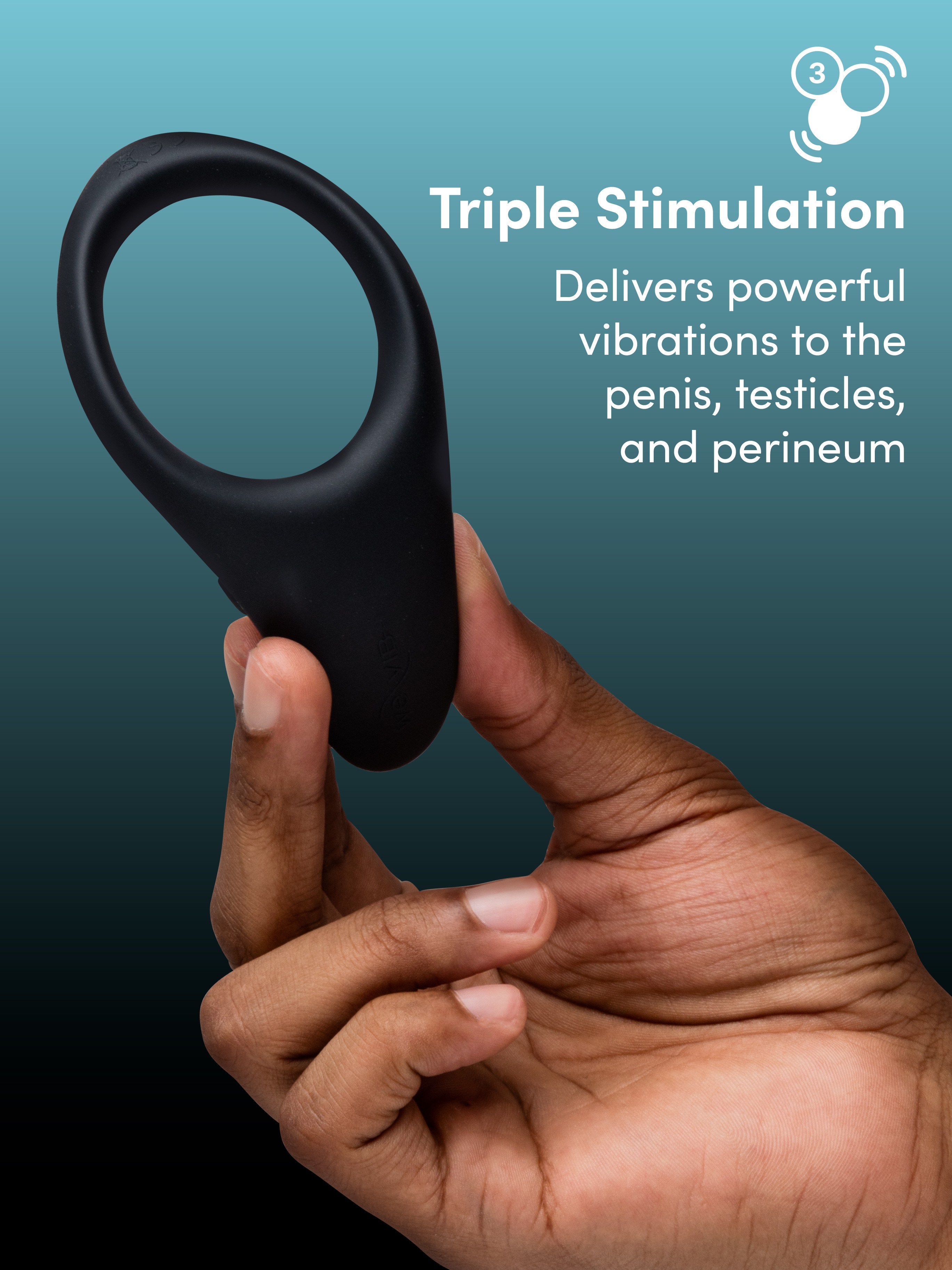 We-Vibe Verge 2 Vibrating Perineum Stimulator, Black, hi-res
