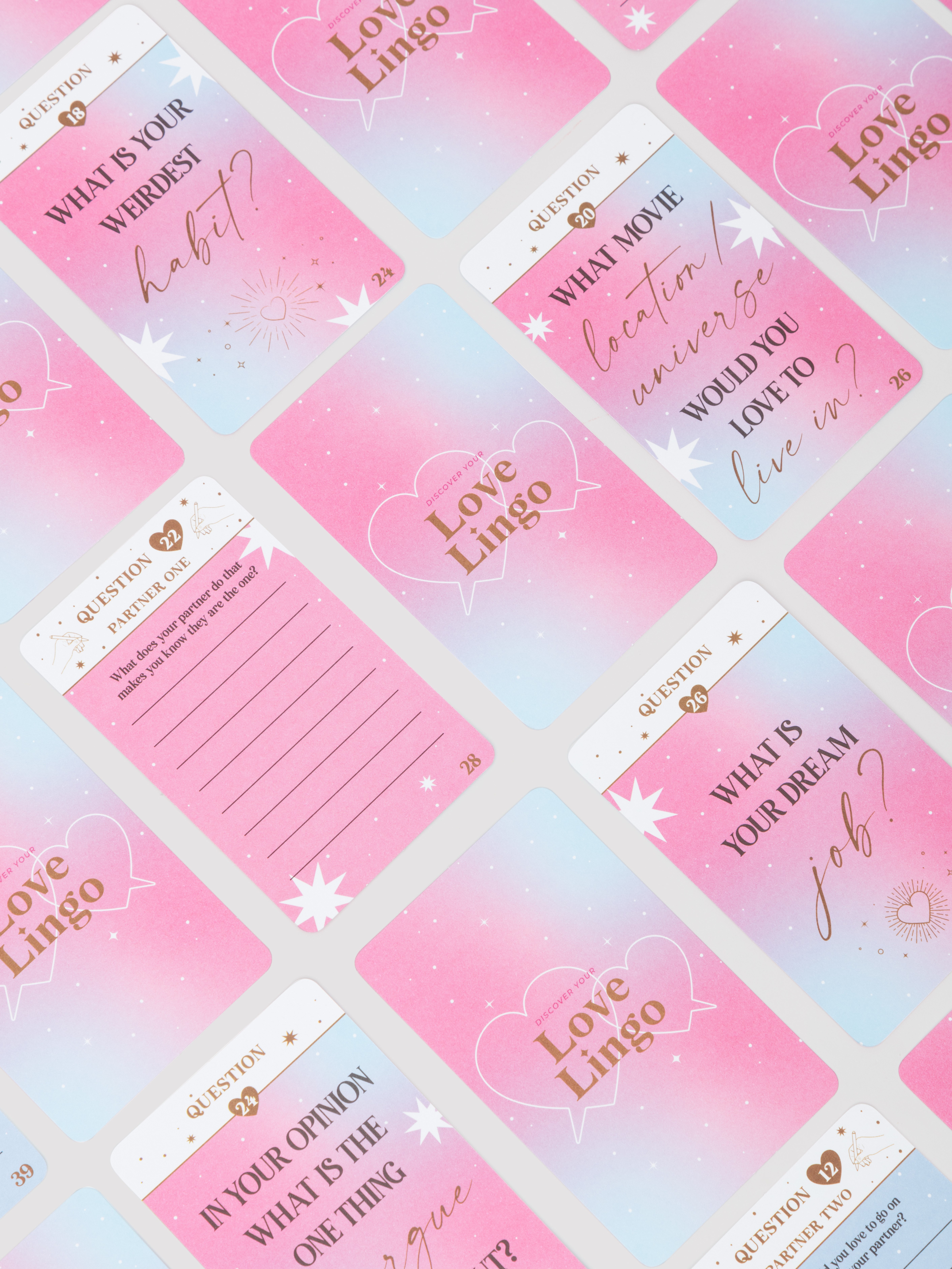 Love Lingo Cards, , hi-res