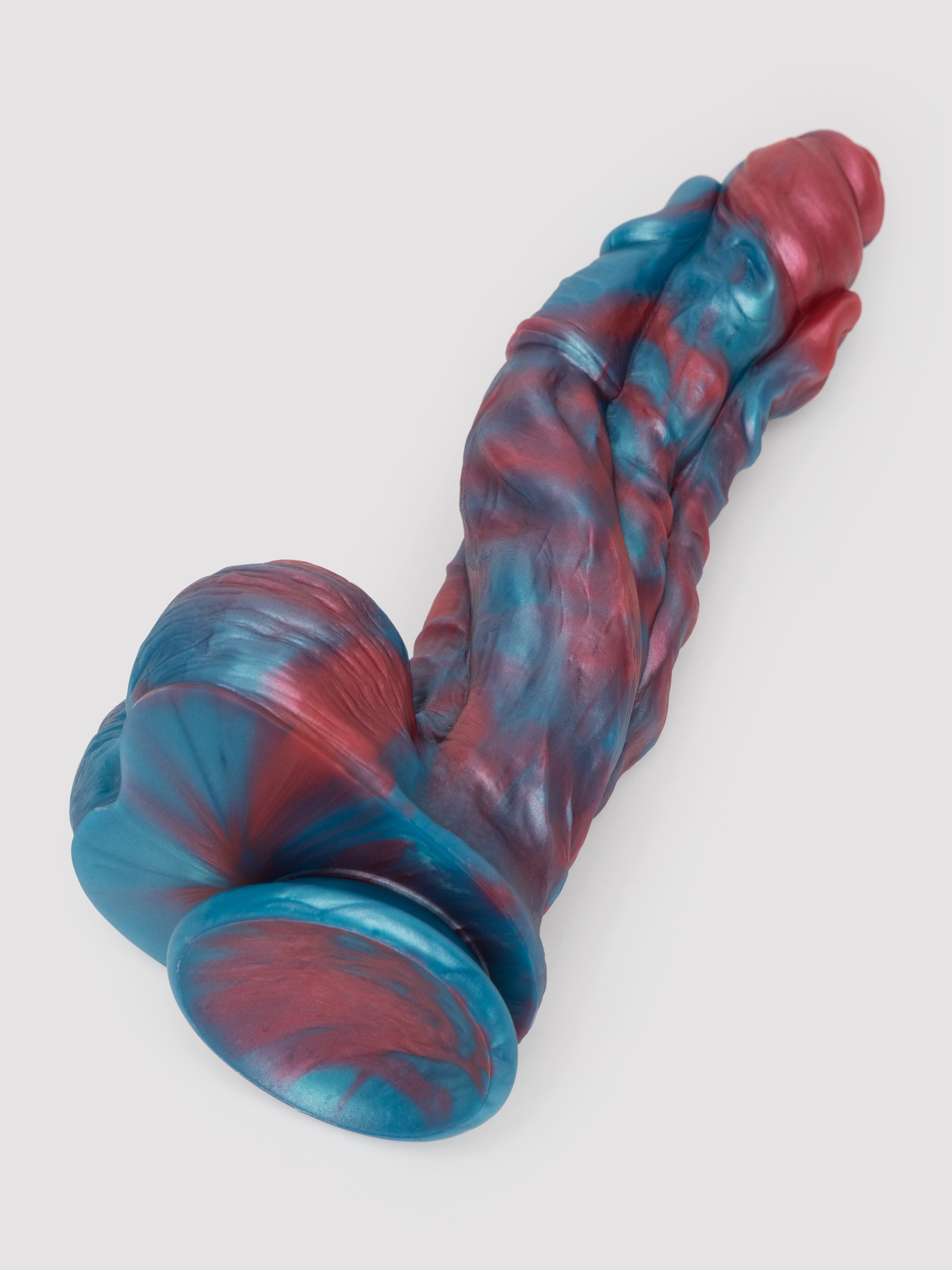 Creature Cocks Sea Monster Silicone Dildo, Blue, hi-res