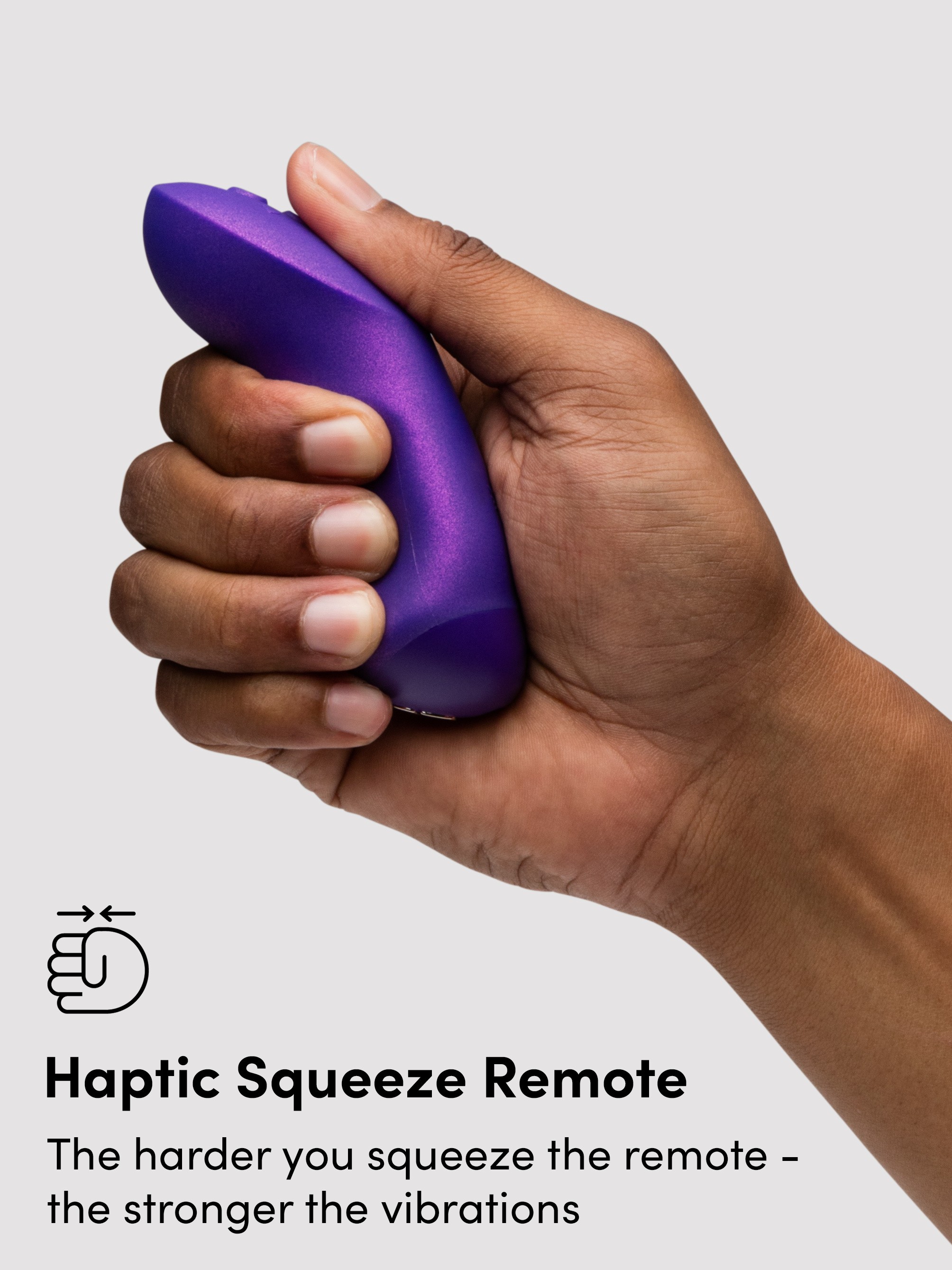 We-Vibe Chorus Pro Cosmic Purple App and Remote Controlled Couple's Vibrator, Blue, hi-res