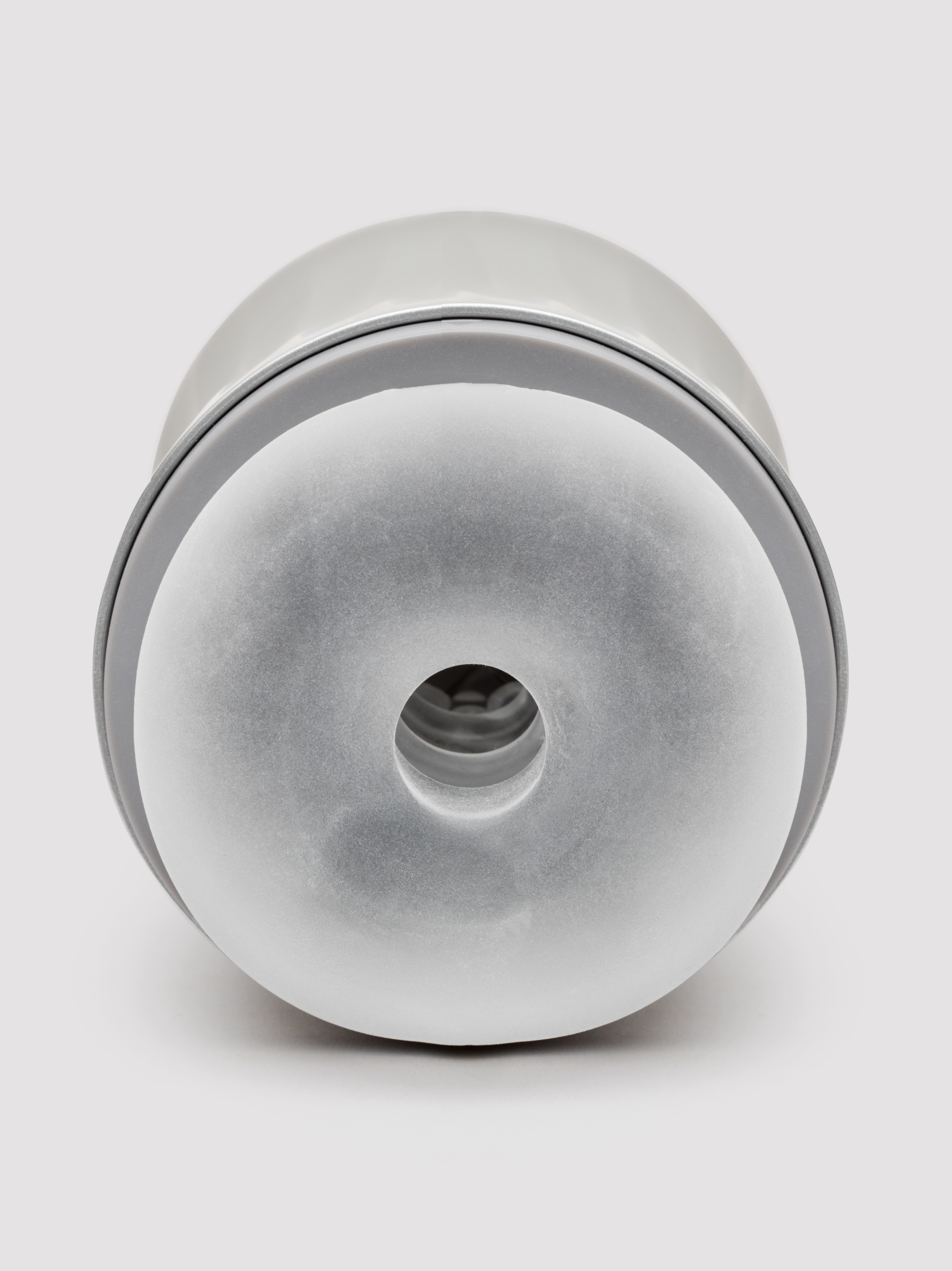 MAXTASY Suction Vibration & Warming Remote Control Male Masturbator, Silver, hi-res