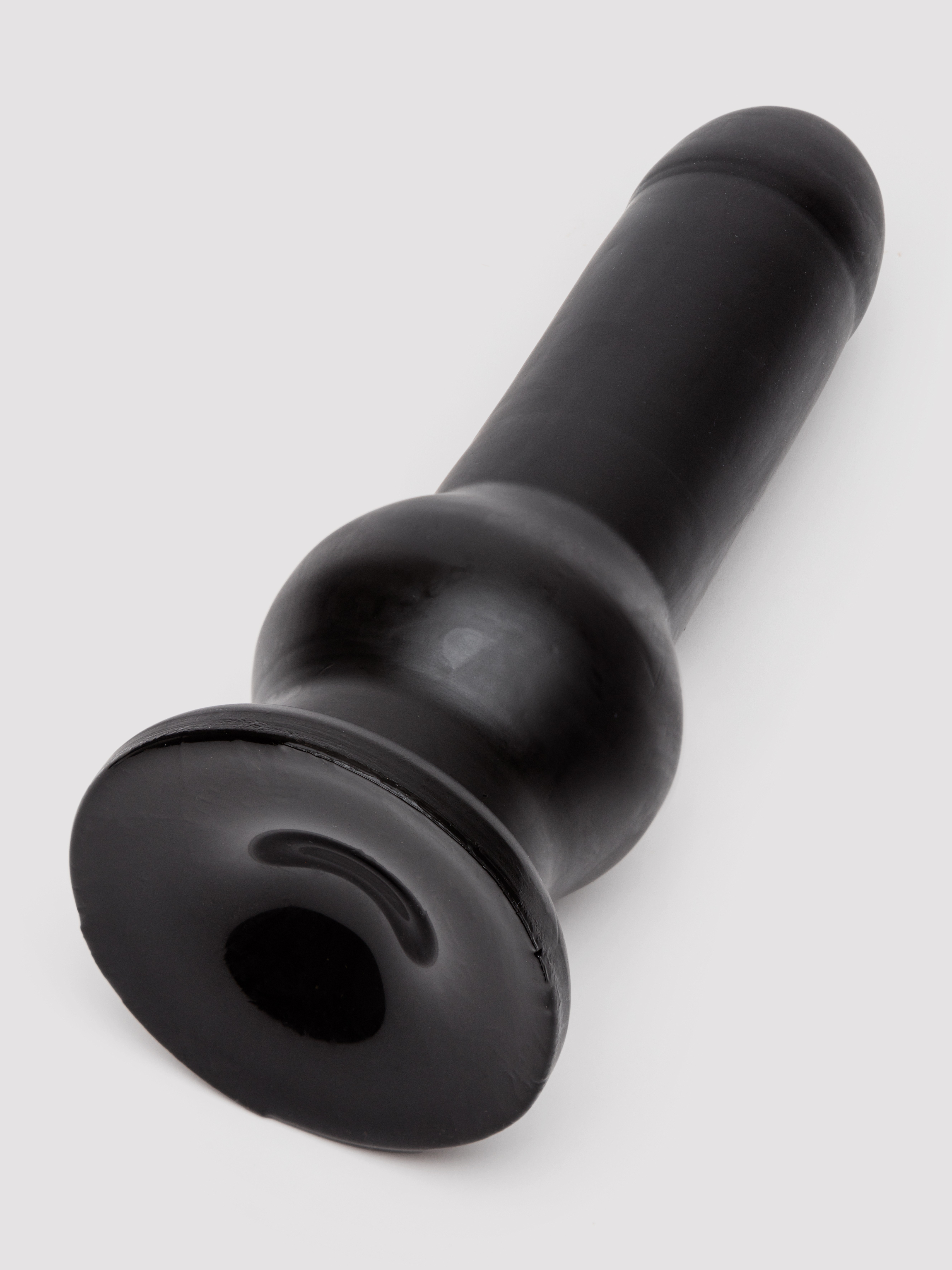 BUTTR Captain's Mission Tactical Large Anal Dildo 9 Inch, Black, hi-res