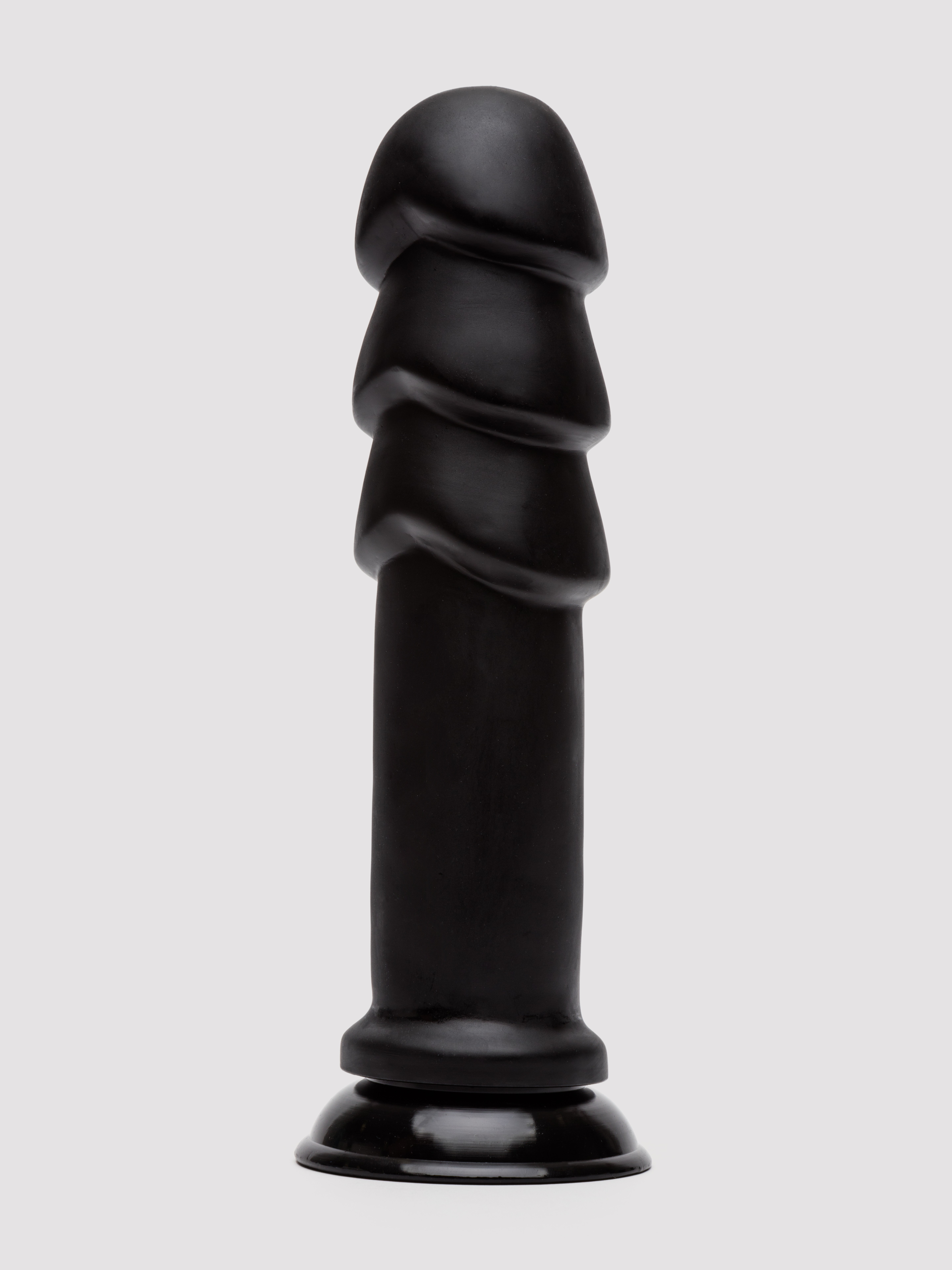 Image of BUTTR Majors League Madbull Muzzle Large Anal Dildo 10 Inch - Black