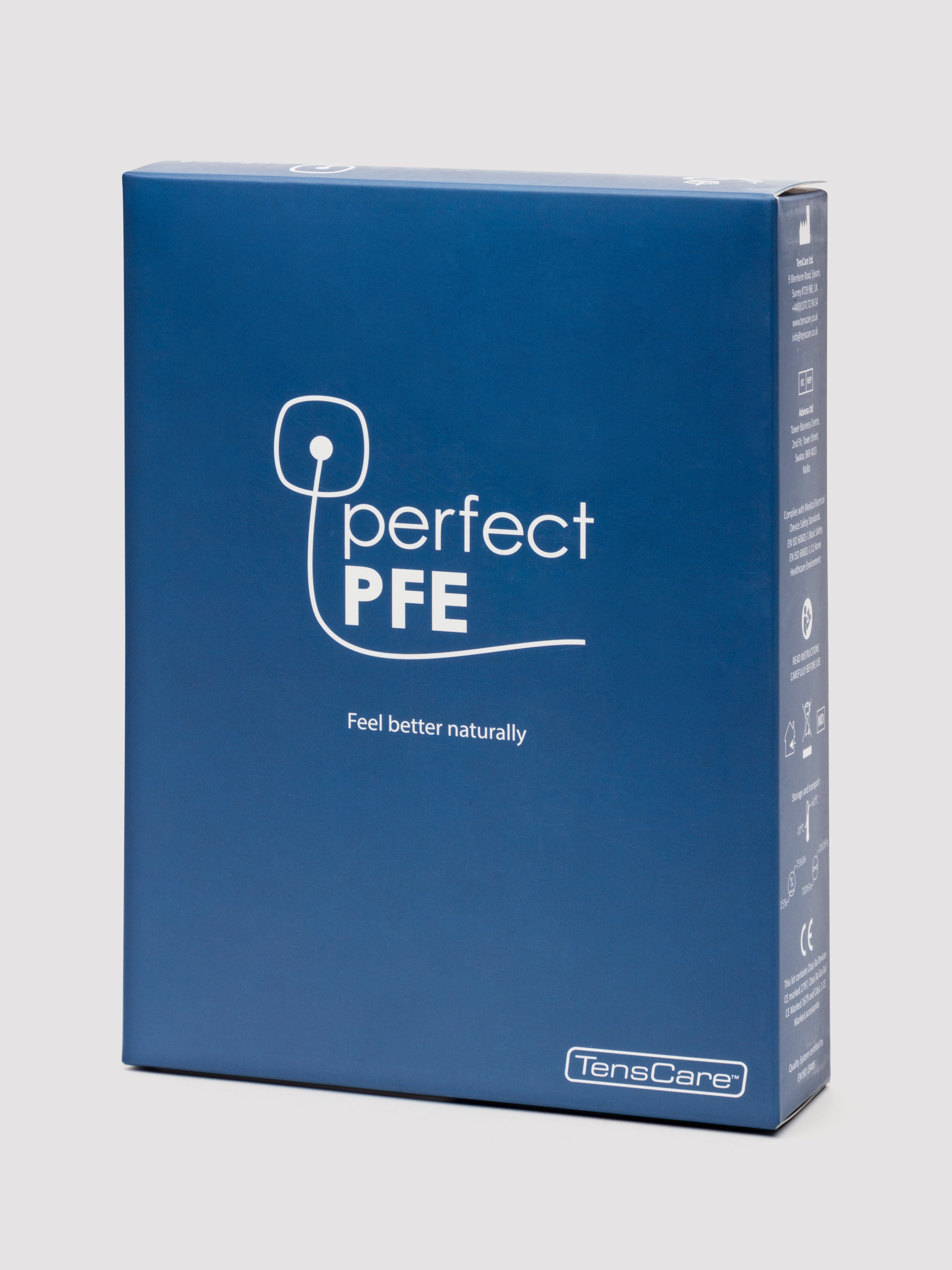 TensCare Perfect Pelvic Floor Exerciser For Men, Blue, vanilla