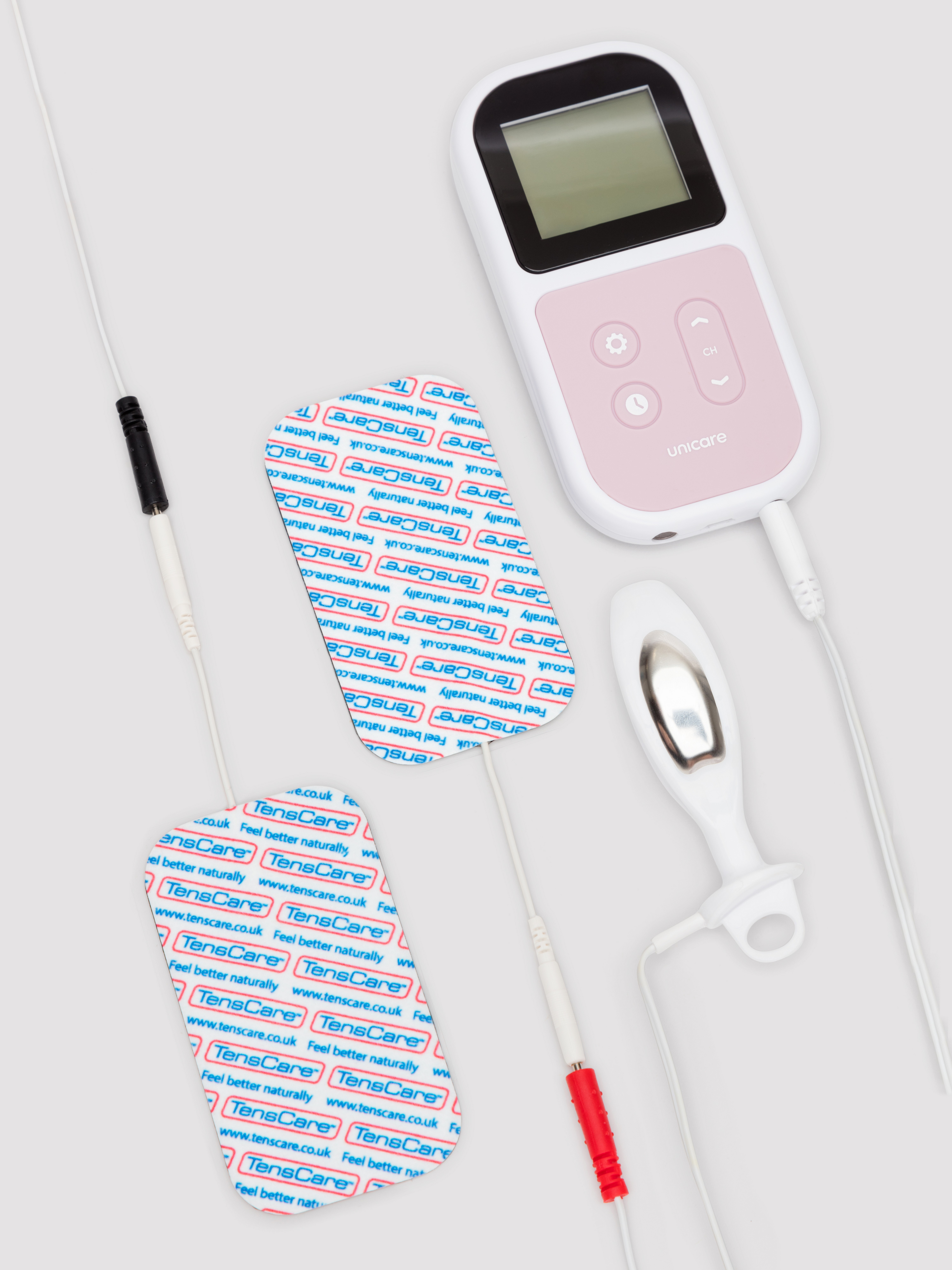 TensCare Unicare Vaginal Probe Pelvic Toning and Pain Relief Device, Pink, hi-res