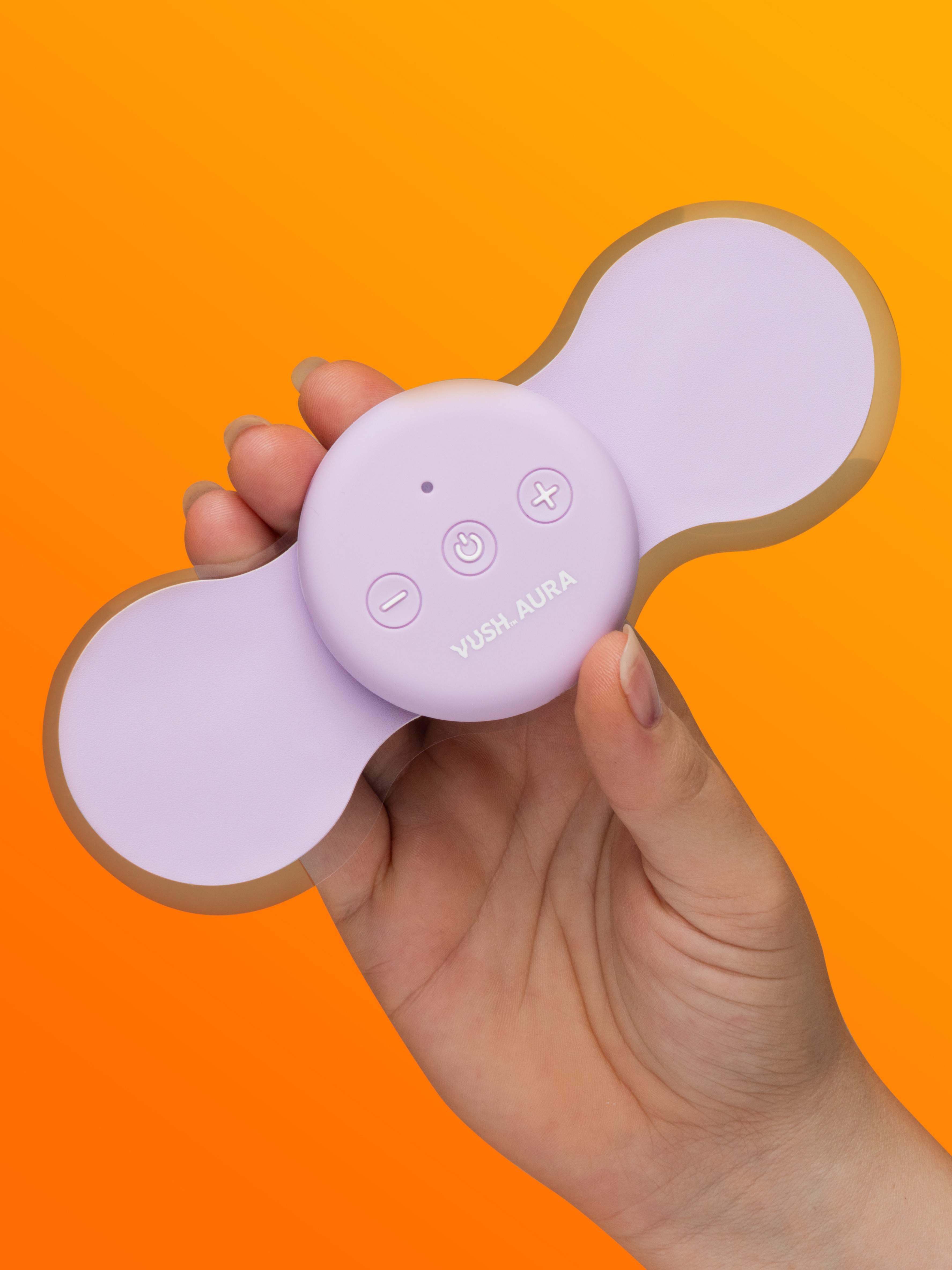 Vush Aura TENS Device for Period Pain Relief, Beige, hi-res