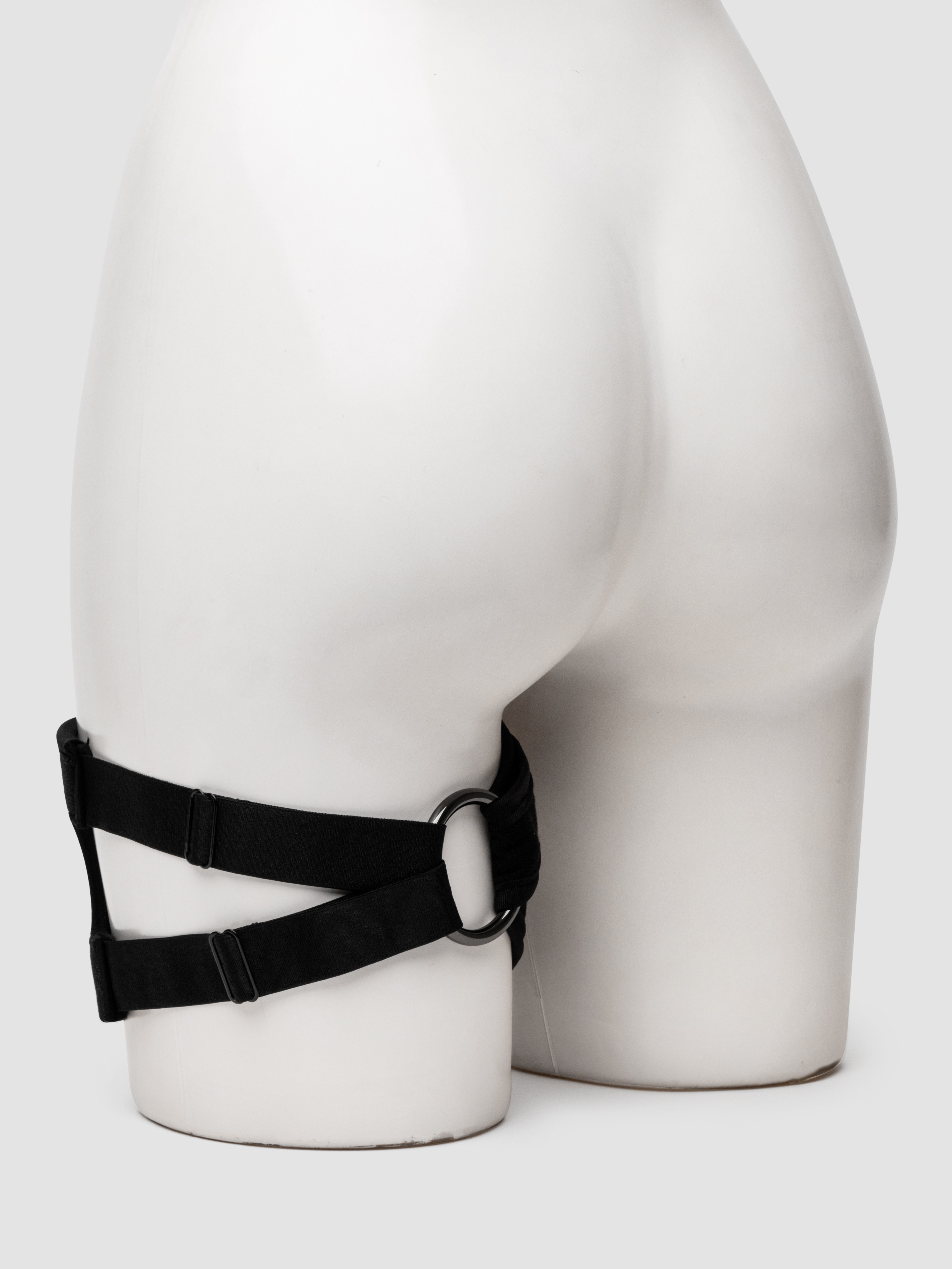 Sportsheets Pivot 2 in 1 Forced-O Strap, Black, hi-res